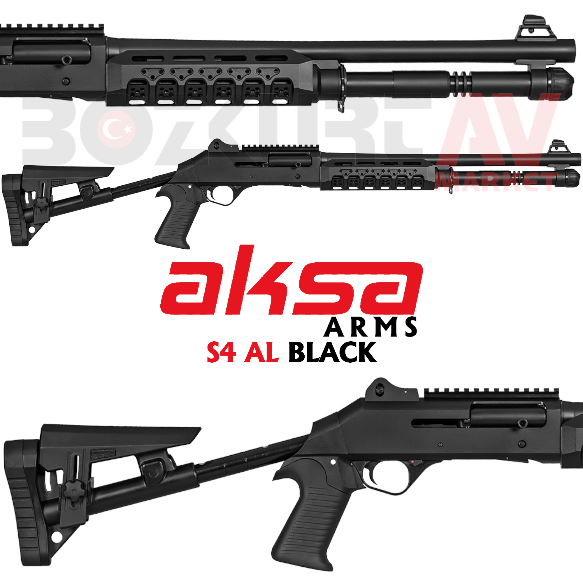 Crossfire Wi S4 AL Black Otomatik Av Tüfeği