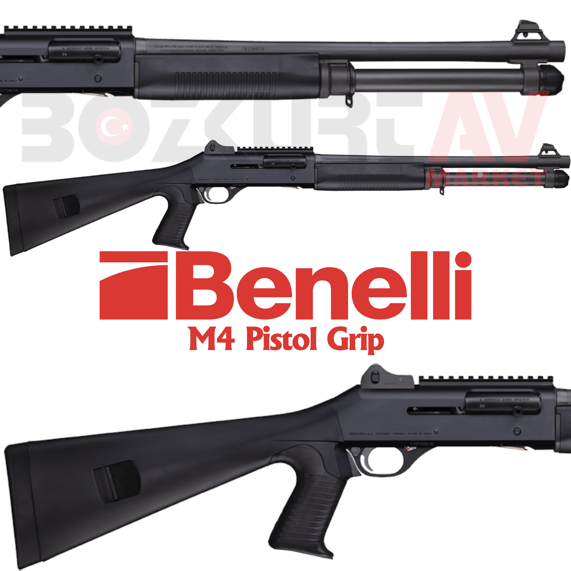 Benelli M4 Pistol Grip Otomatik Av Tüfeği