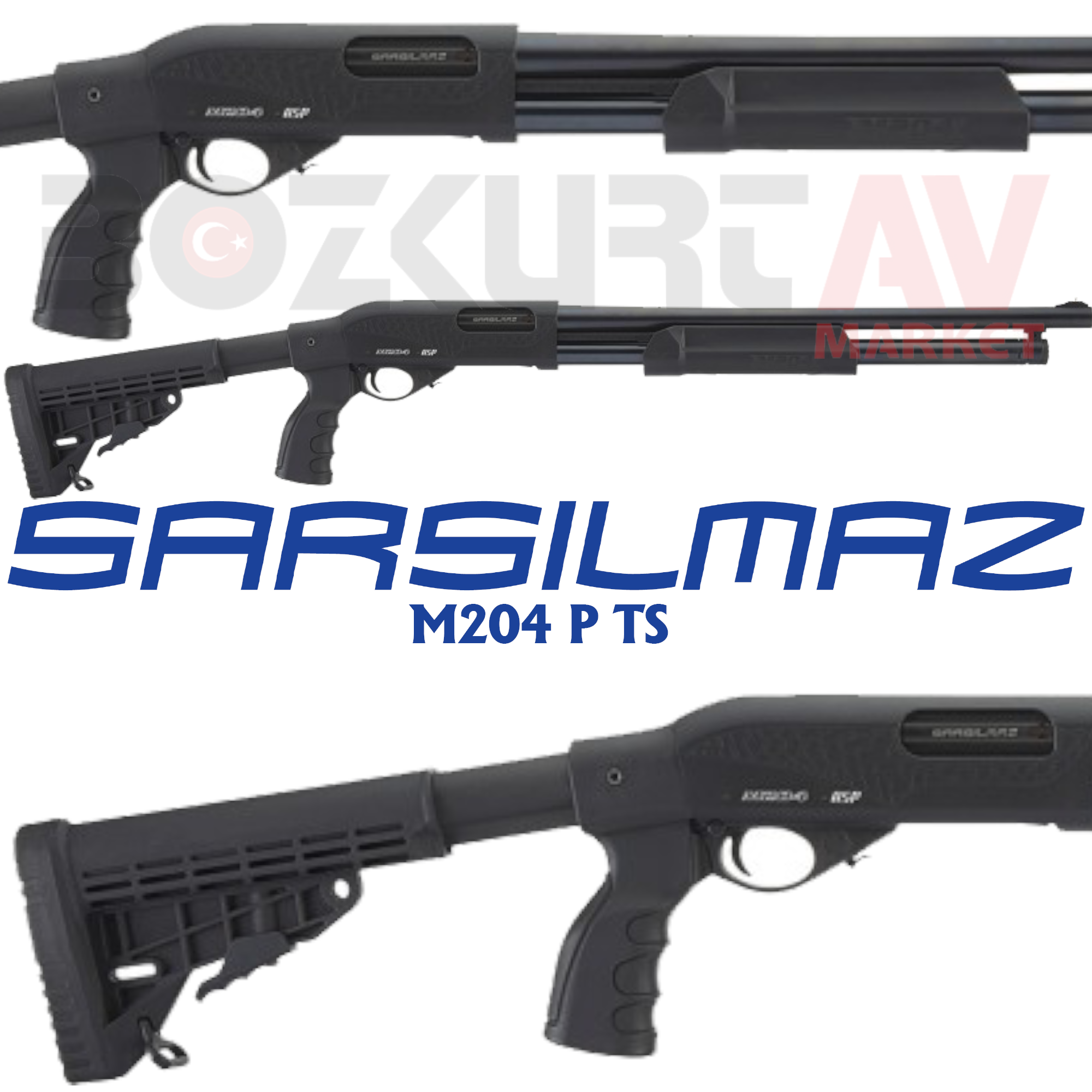 Sarsılmaz M204 P TS Pompalı Av Tüfeği
