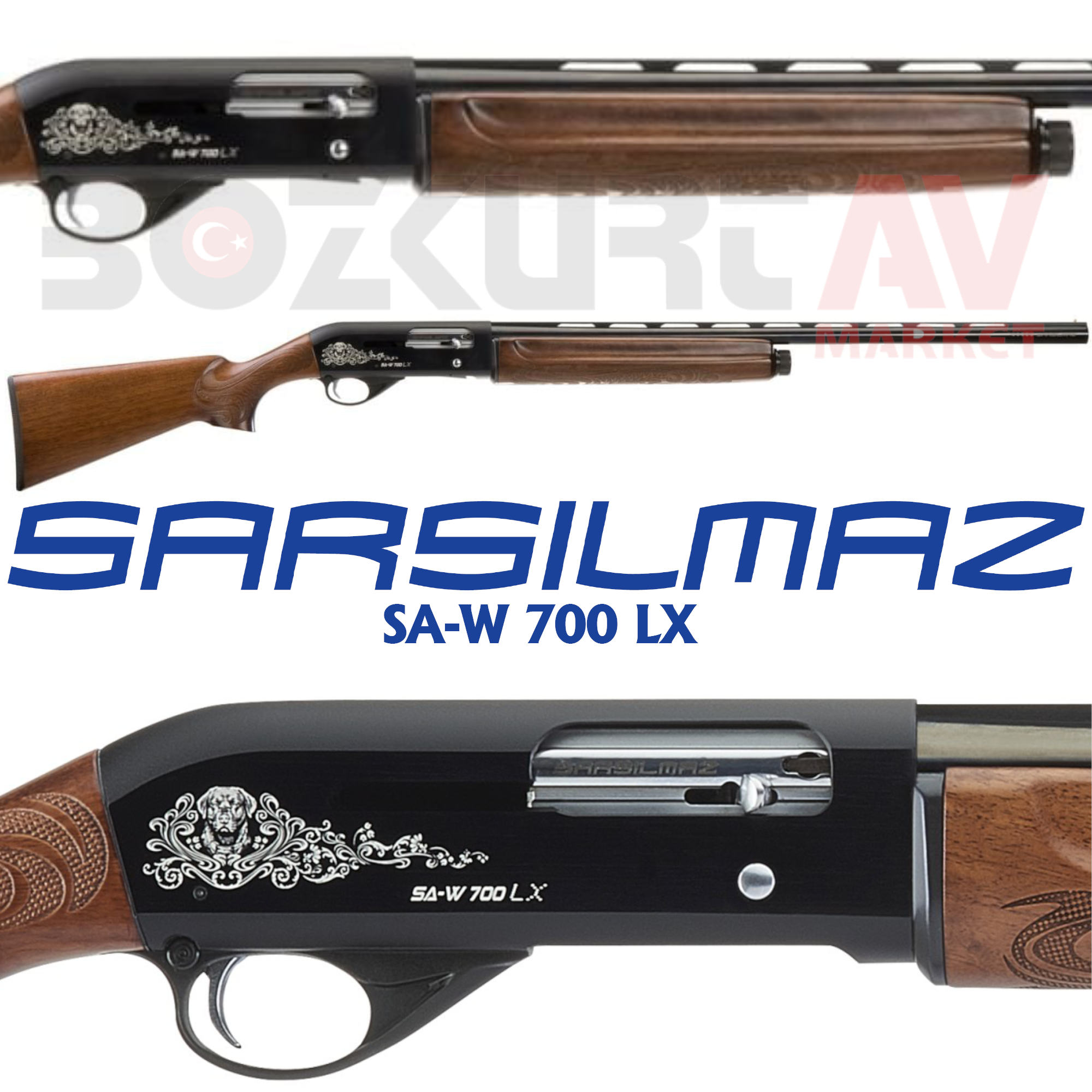 Sarsılmaz SA-W 700 LX Otomatik Av Tüfeği