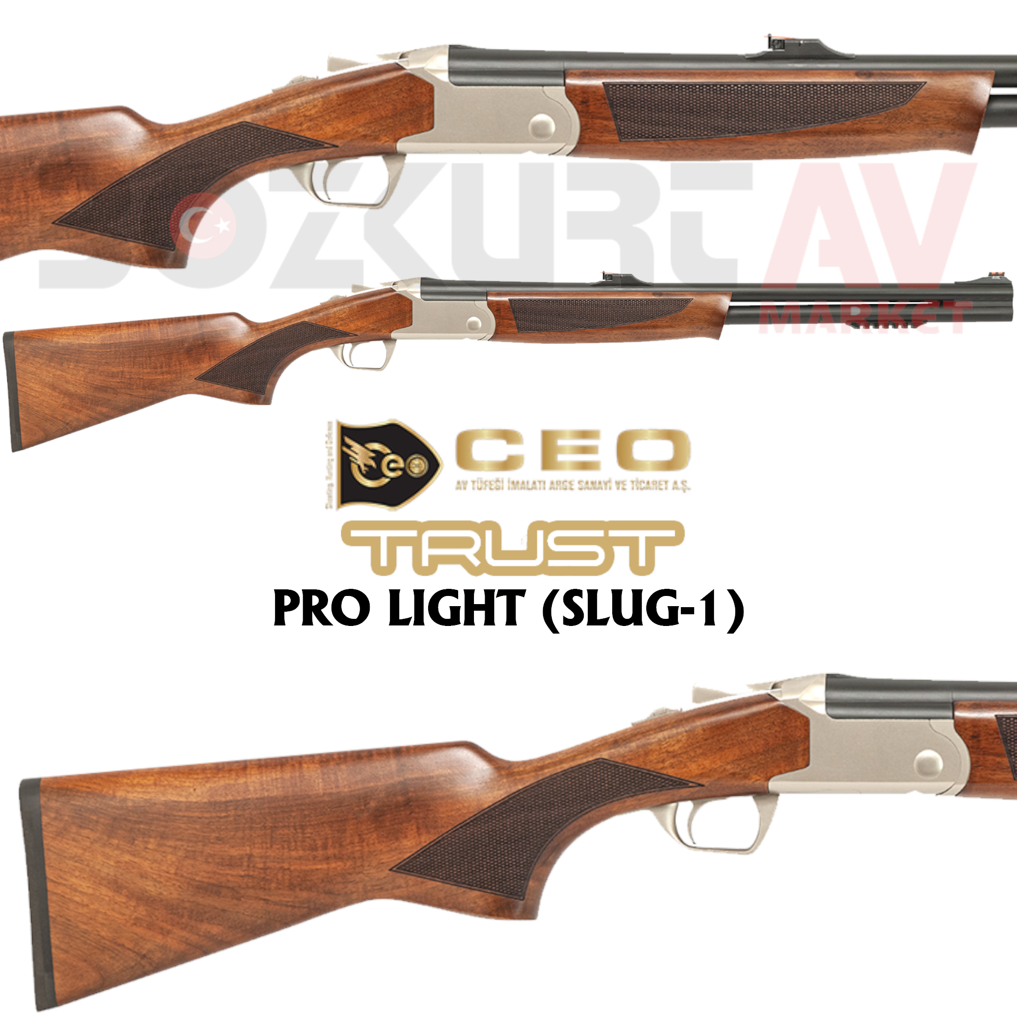 Ceo Trust Pro Light Slug 1 Süperpoze Av Tüfeği