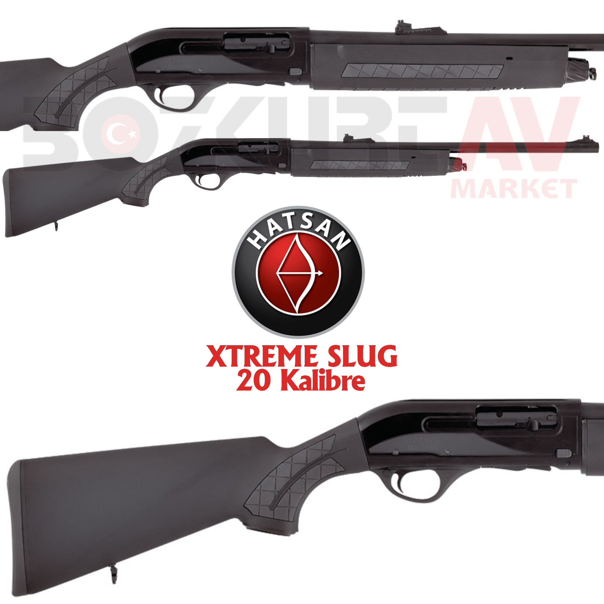 Hatsan Escort Magnum Xtreme 20 Slug Otomatik Av Tüfeği