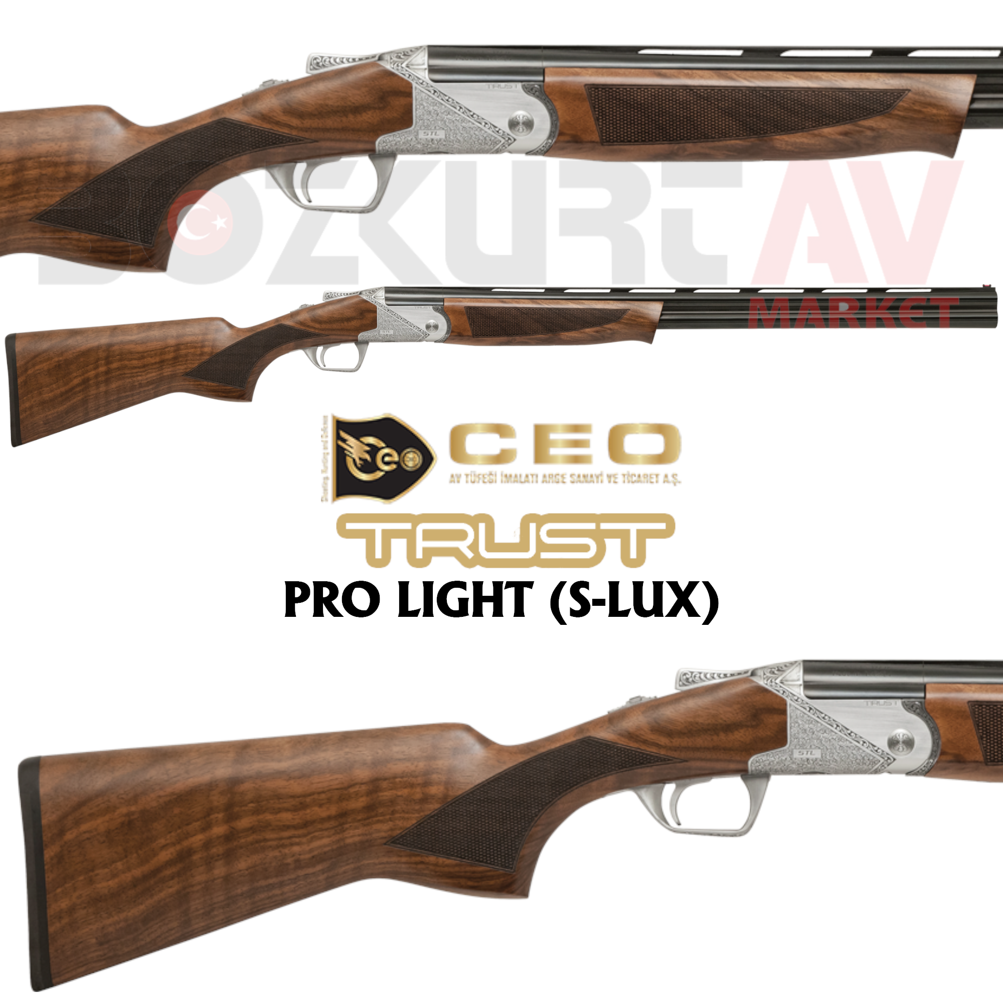 Ceo Trust Pro Light S Lux Gravür Süperpoze Av Tüfeği