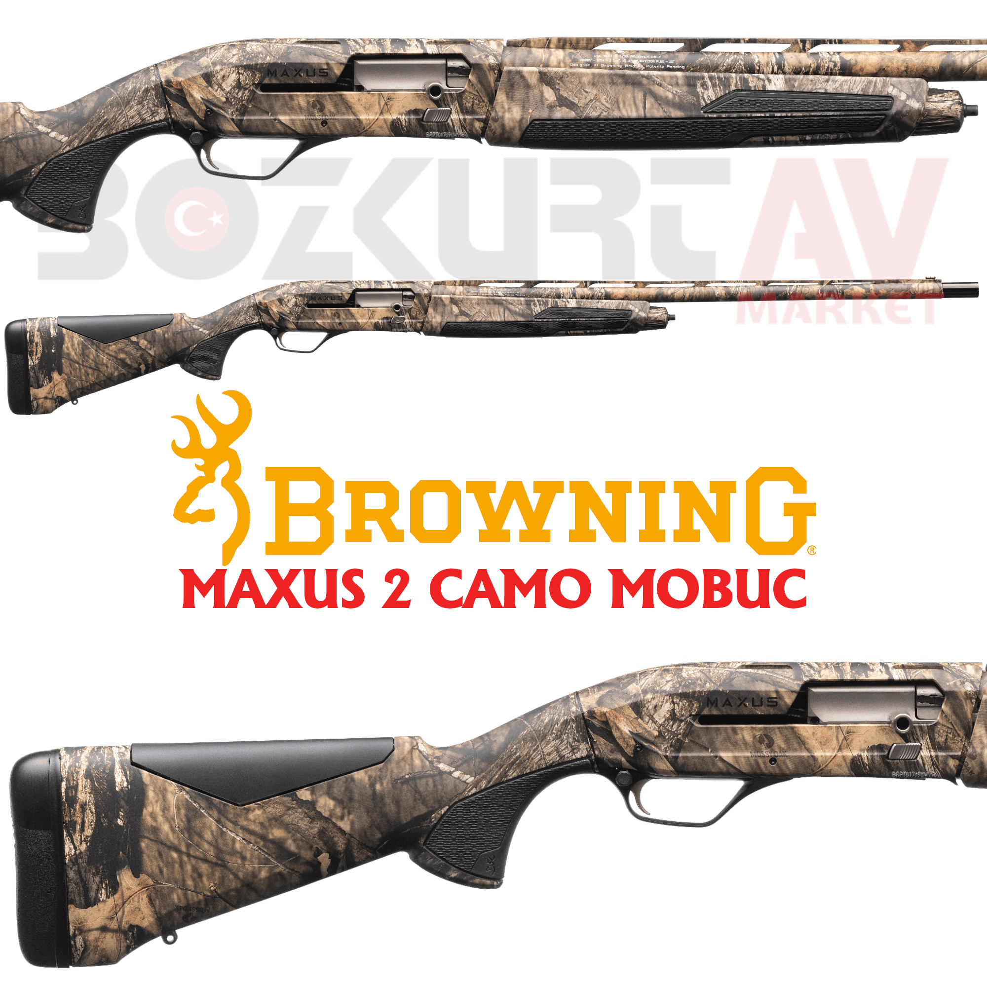 Browning Maxus 2 Camo MOBUC Otomatik Av Tüfeği
