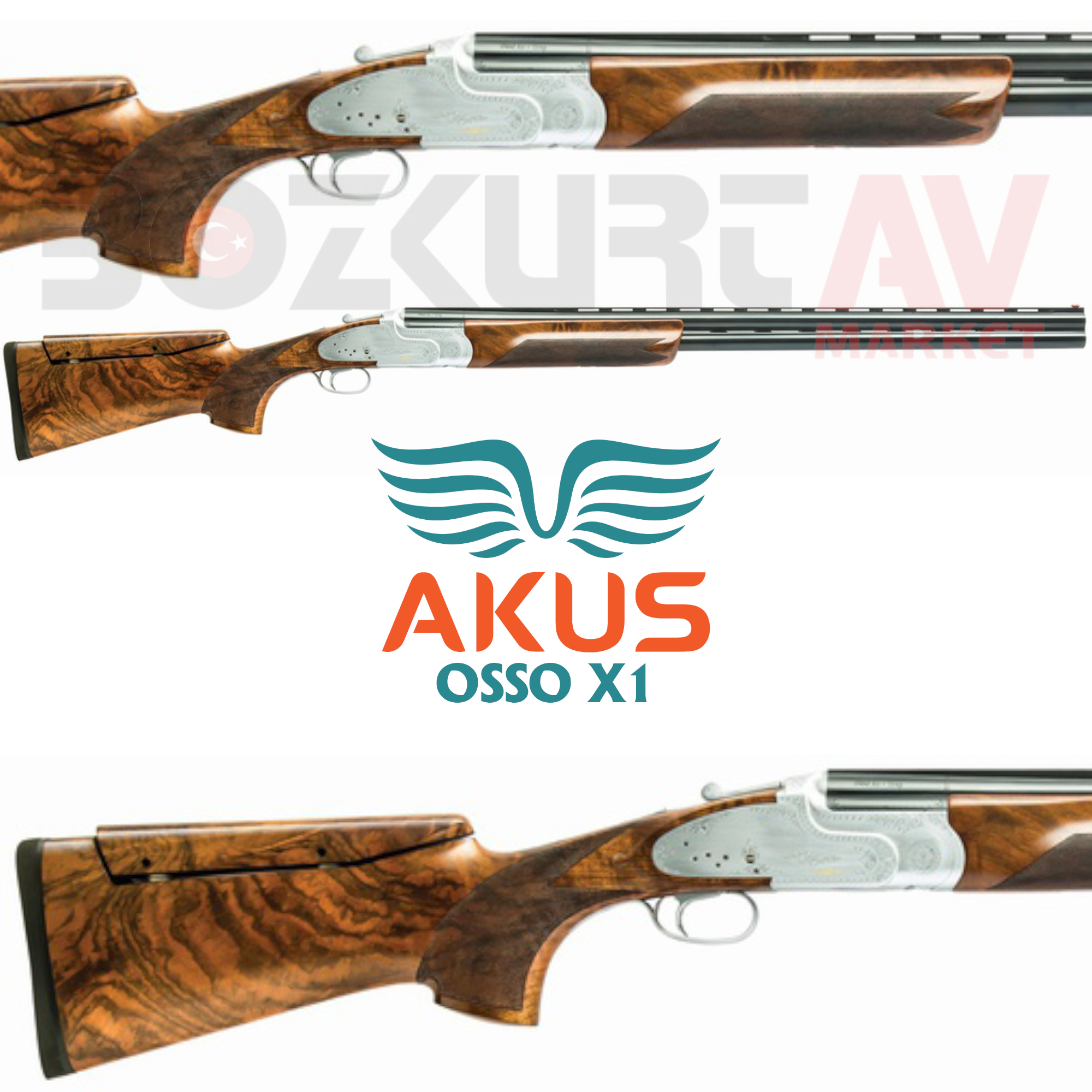 Akus OSSO X1 Trap Süperpoze Atış Tüfeği