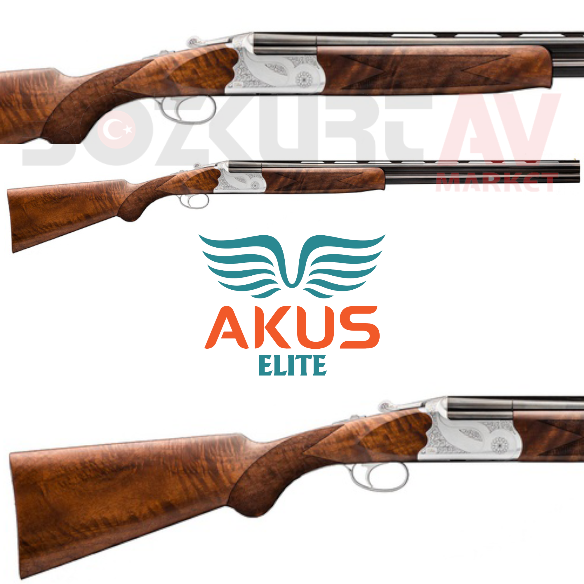 Akus Elite Ejektörlü Süperpoze Av Tüfeği
