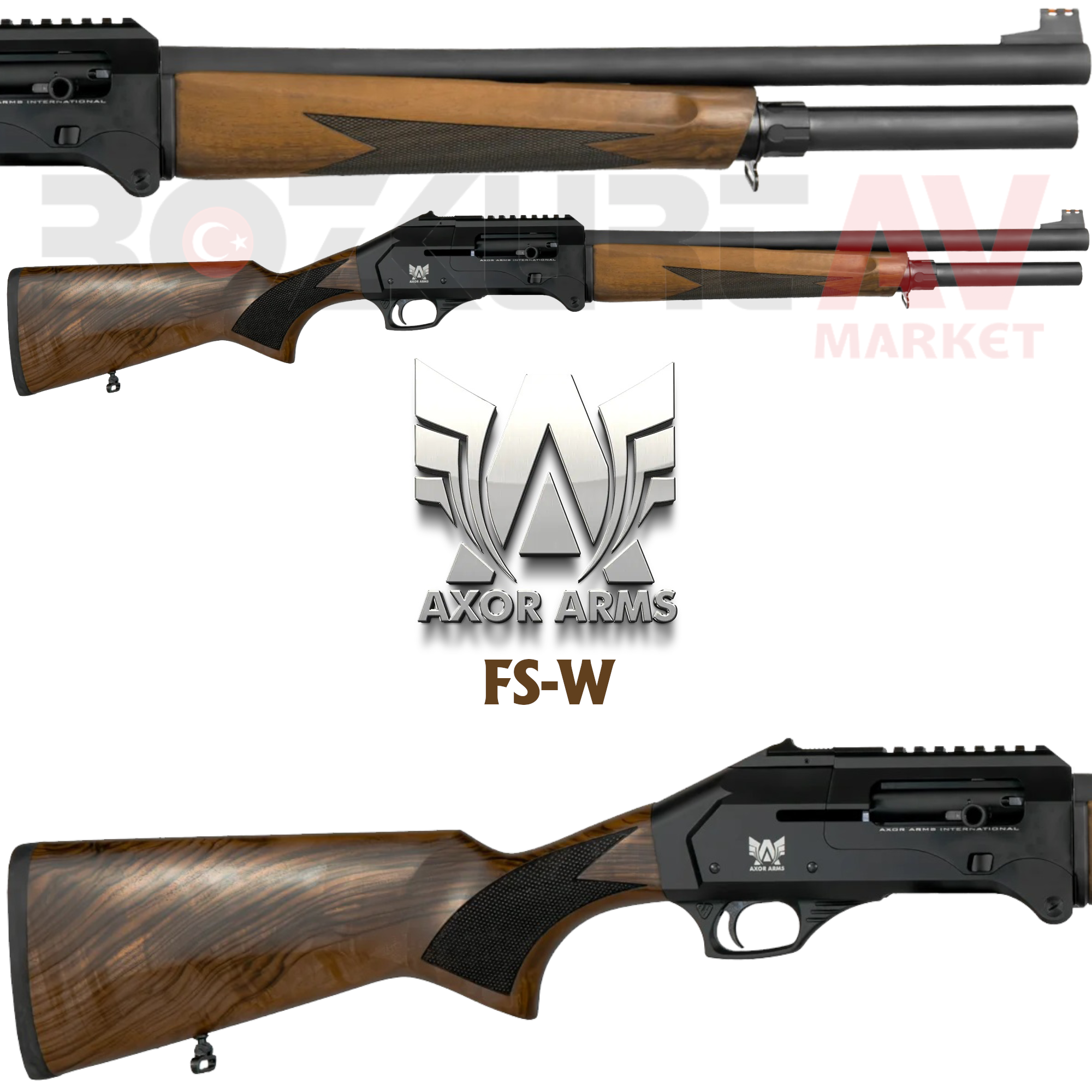 Axor Arms FS-W Katlanabilir Otomatik Av Tüfeği