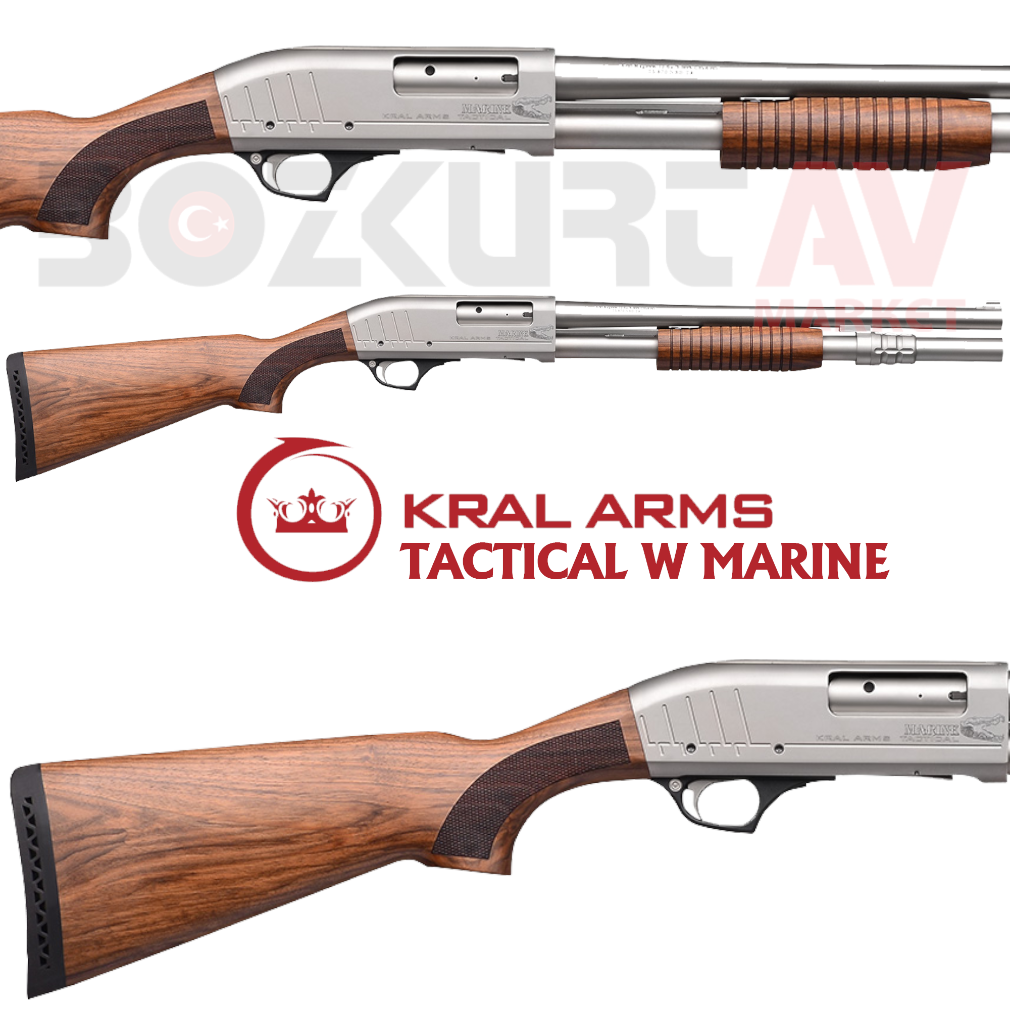 Kral Arms Tactical W Marine Pompalı Av Tüfeği