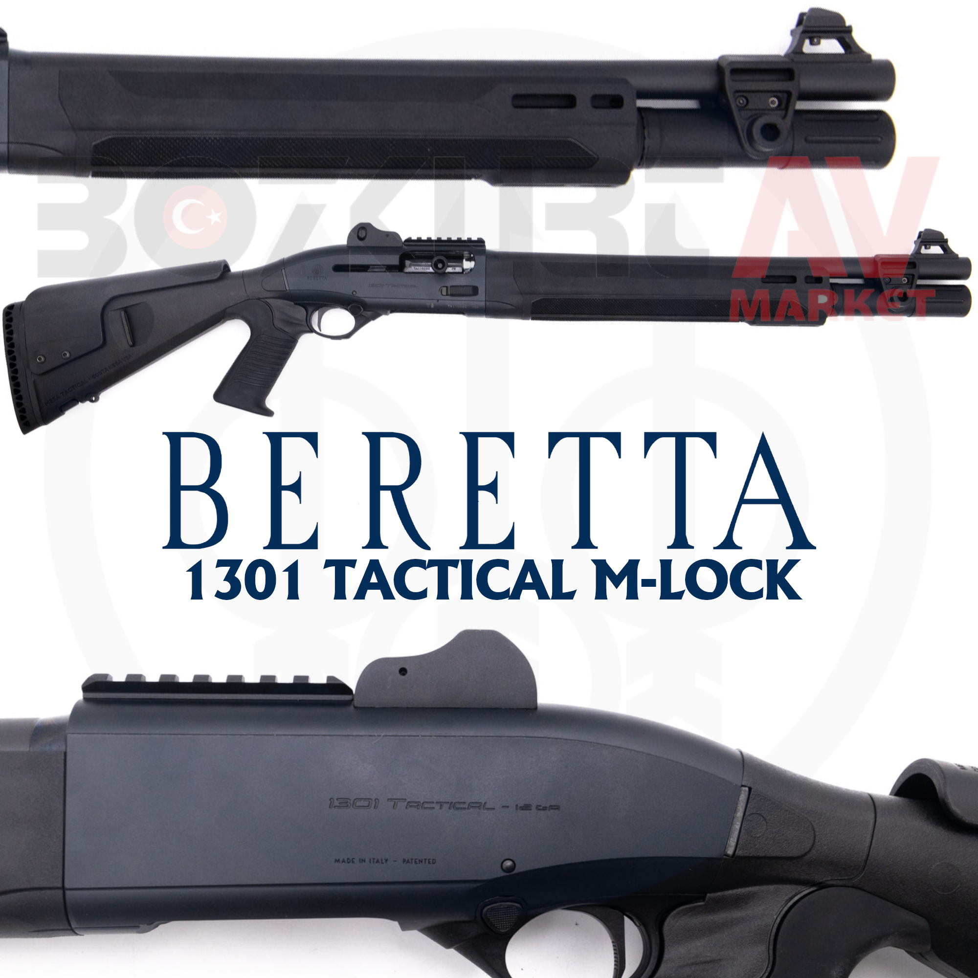 Beretta 1301 Tactical Slug Otomatik Av Tüfeği (M-LOCK)