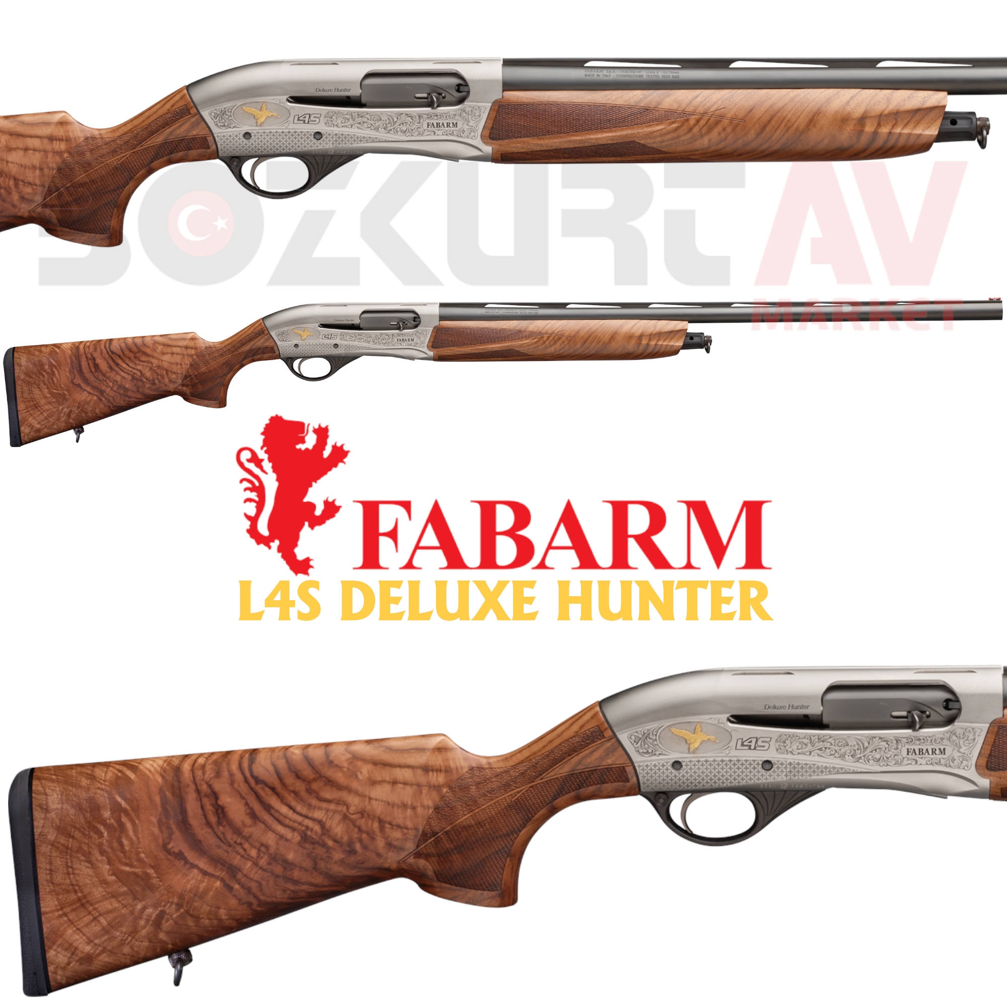 Fabarm L4S DELUXE HUNTER Otomatik Av Tüfeği