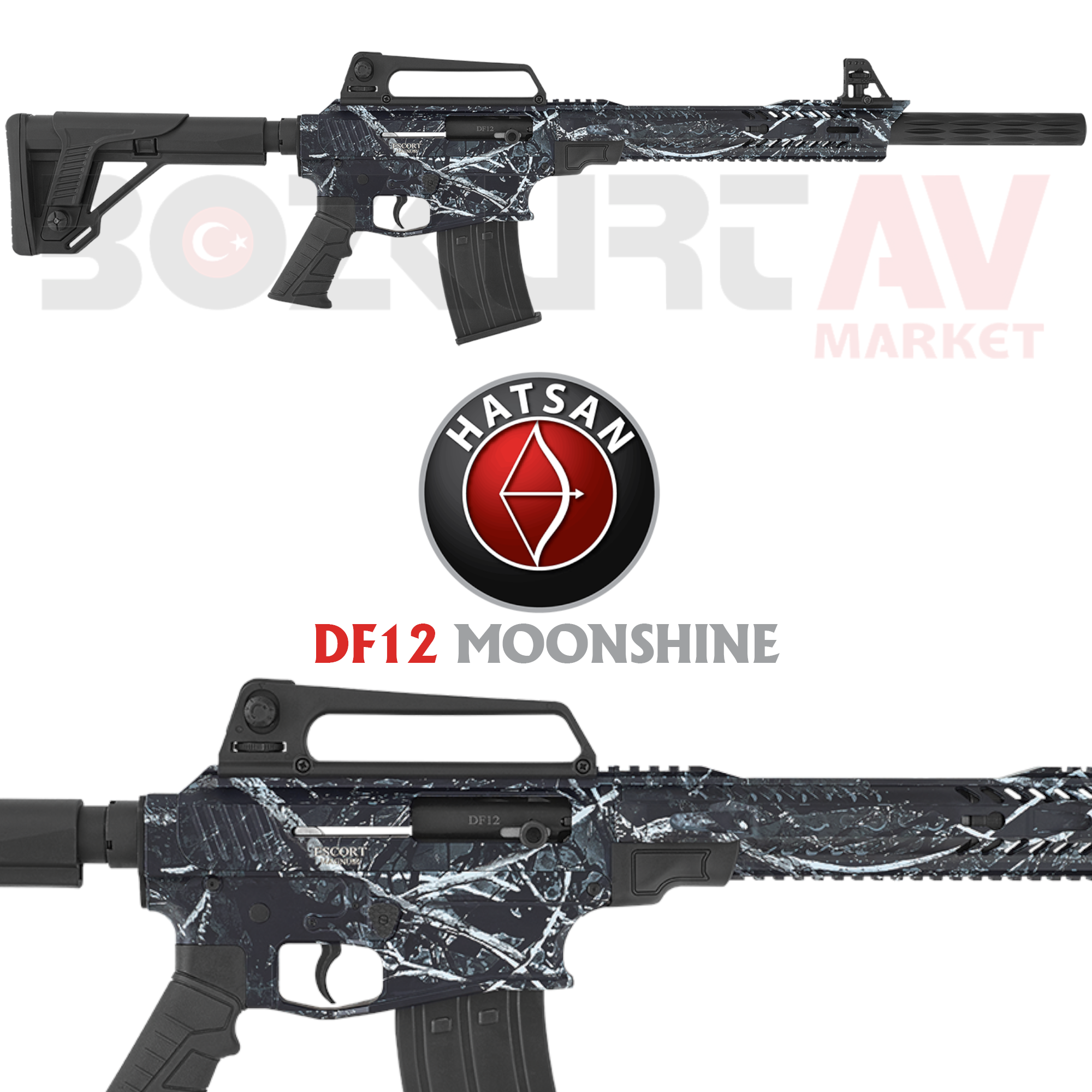 Hatsan Escort Magnum DF12 MoonShine Otomatik Av Tüfeği