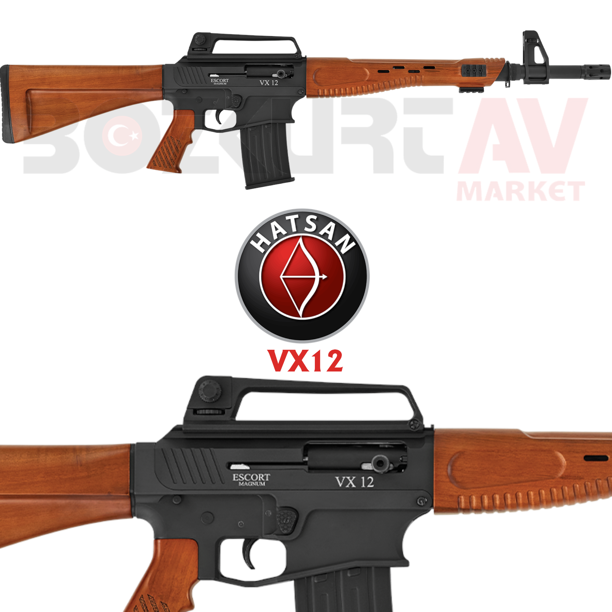 Hatsan Escort Magnum VX12 Otomatik Av Tüfeği