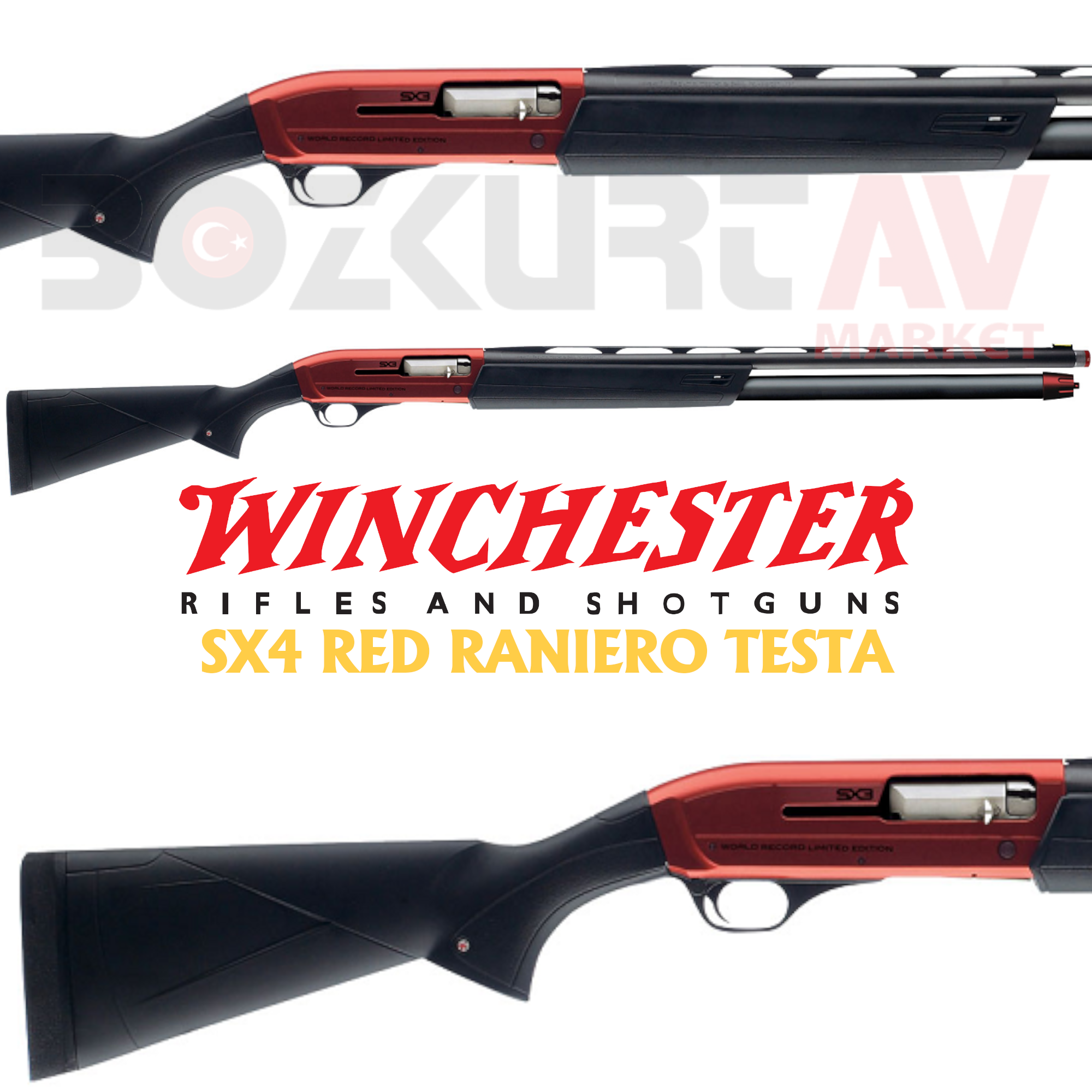 Winchester SX4 Red Raniero Testa Otomatik Av Tüfeği