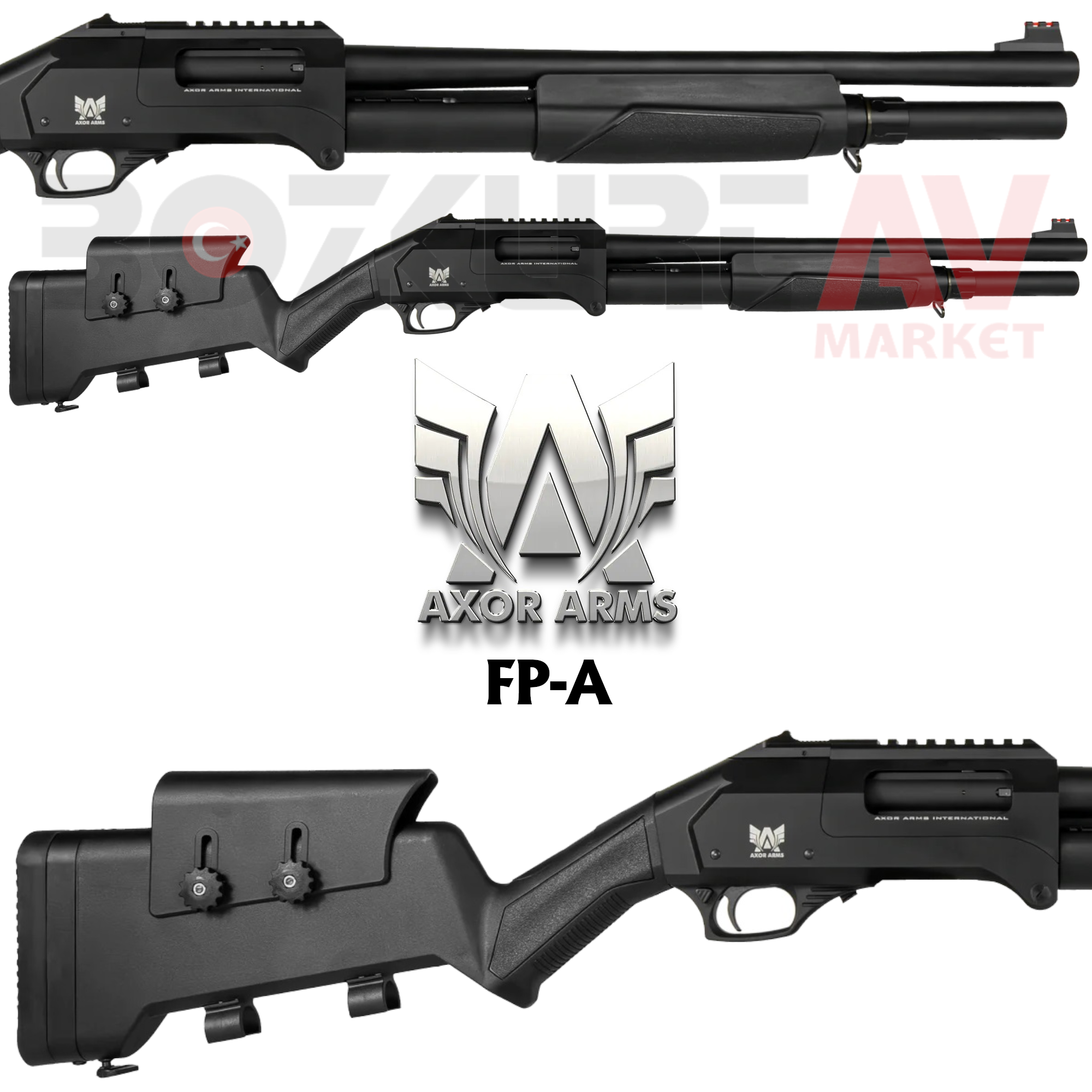 Axor Arms FP-A Katlanabilir Pompalı Av Tüfeği