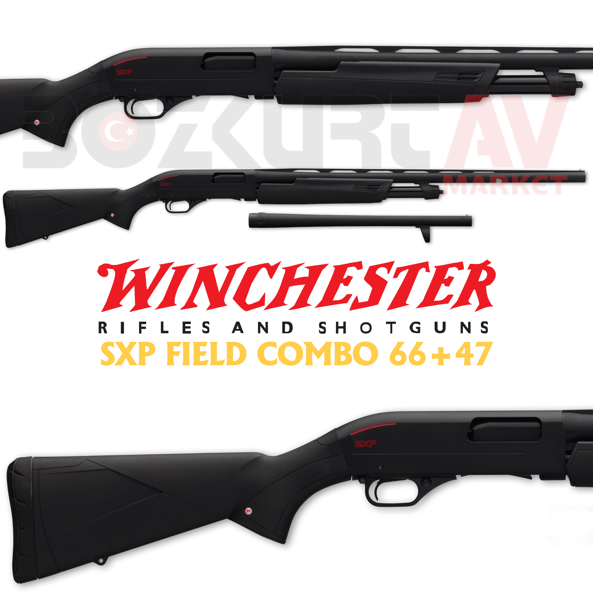 Winchester SXP Field Combo Pompalı Av Tüfeği