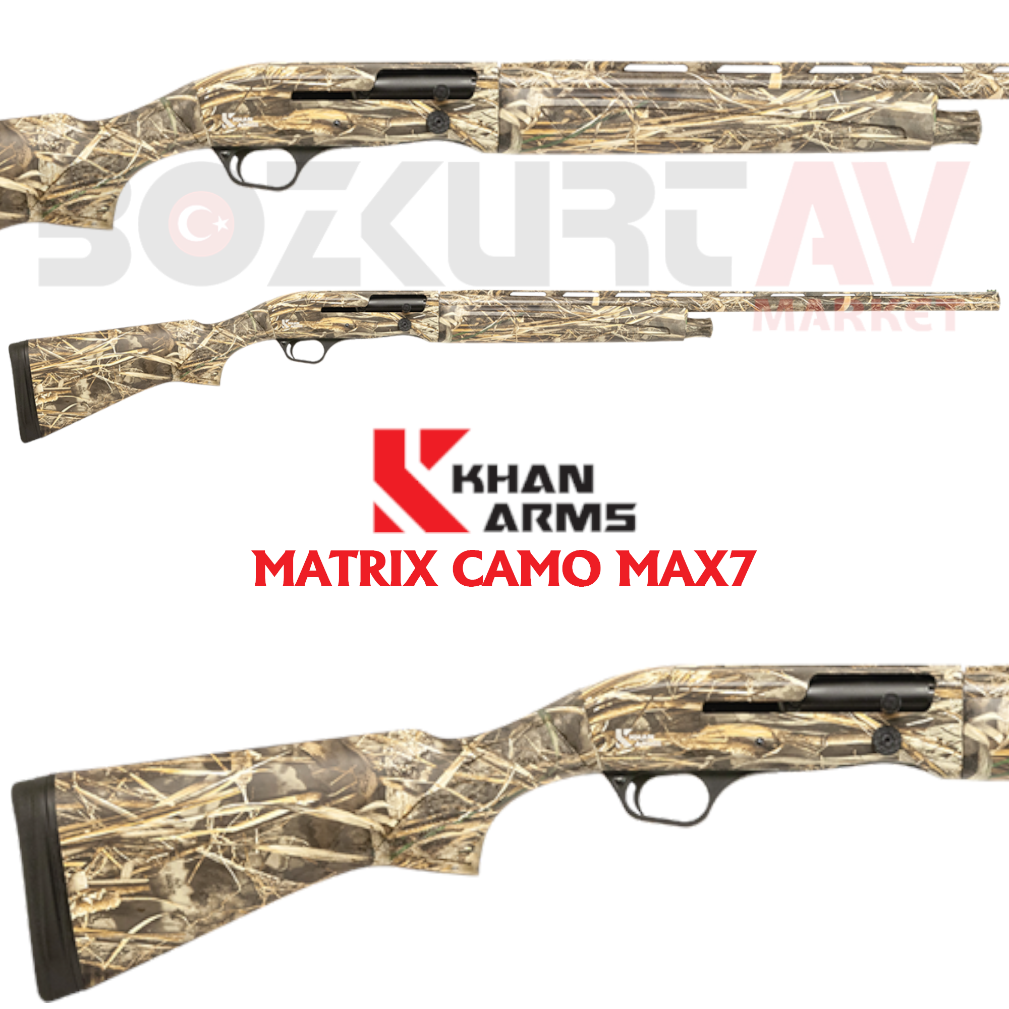 Khan Arms Matrix Camo Realtree MAX7 Otomatik Av Tüfeği