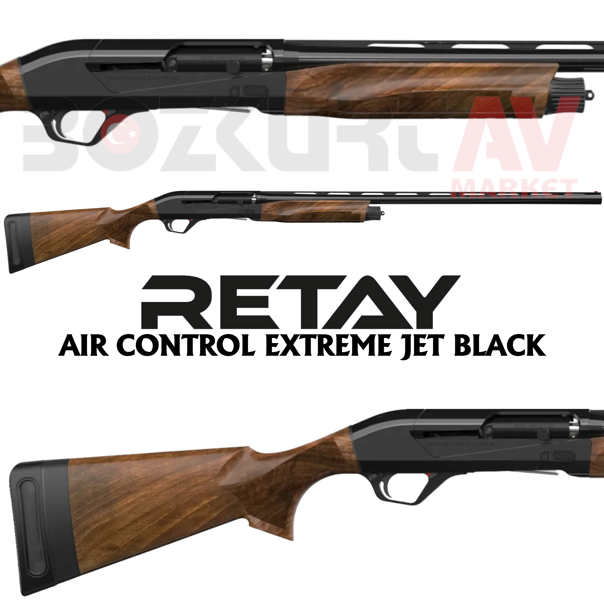 Retay Arms Air Control Extreme Jet Black Otomatik Av Tüfeği