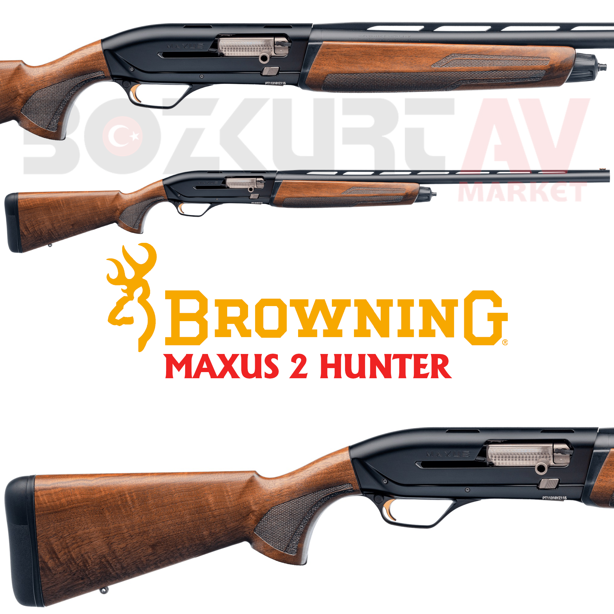 Browning Maxus 2 Hunter Otomatik Av Tüfeği
