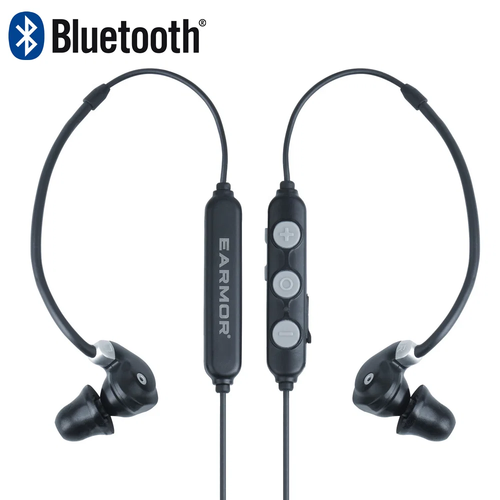 Earmor M200T Black Boyun Askılı Kablosuz Bluetooth Atış Kulaklığı