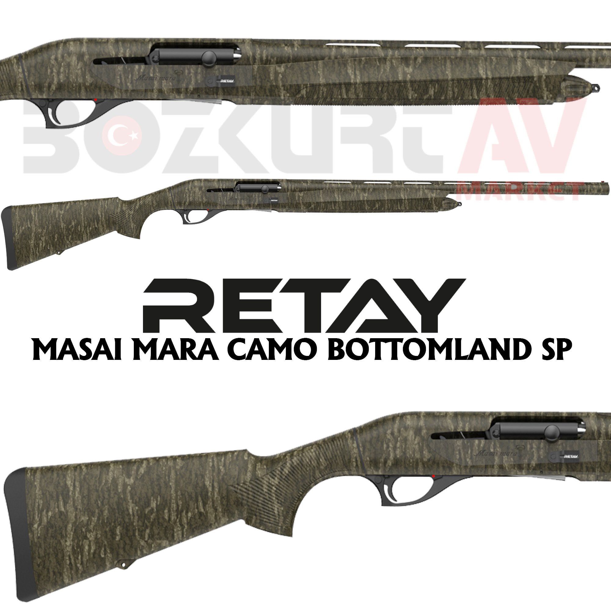 Retay Arms Masai Mara Camo Bottomland SP Otomatik Av Tüfeği