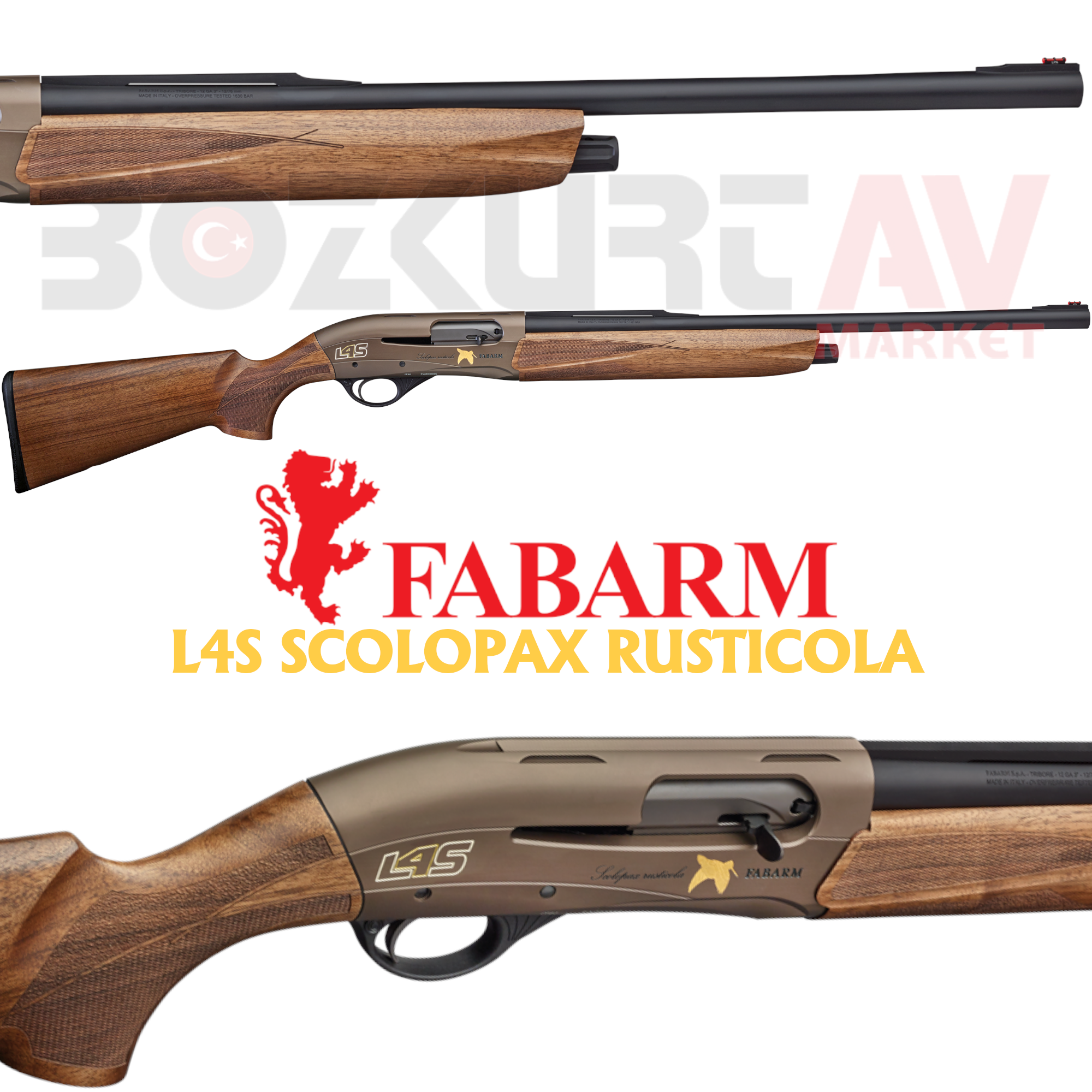 Fabarm L4S SCOLOPAX RUSTICOLA Otomatik Av Tüfeği