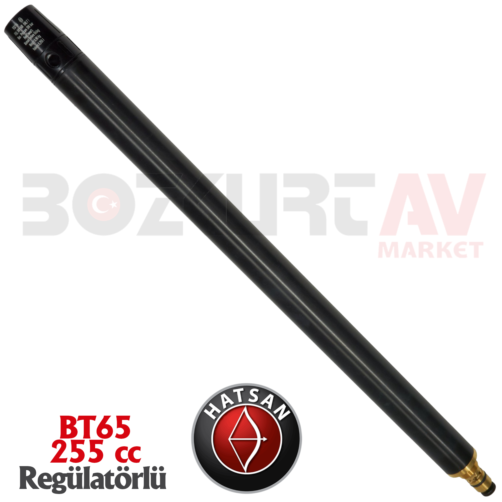Hatsan BT65 RG Serisi Regülatörlü 255 CC PCP Tüfek Yedek Tüpü