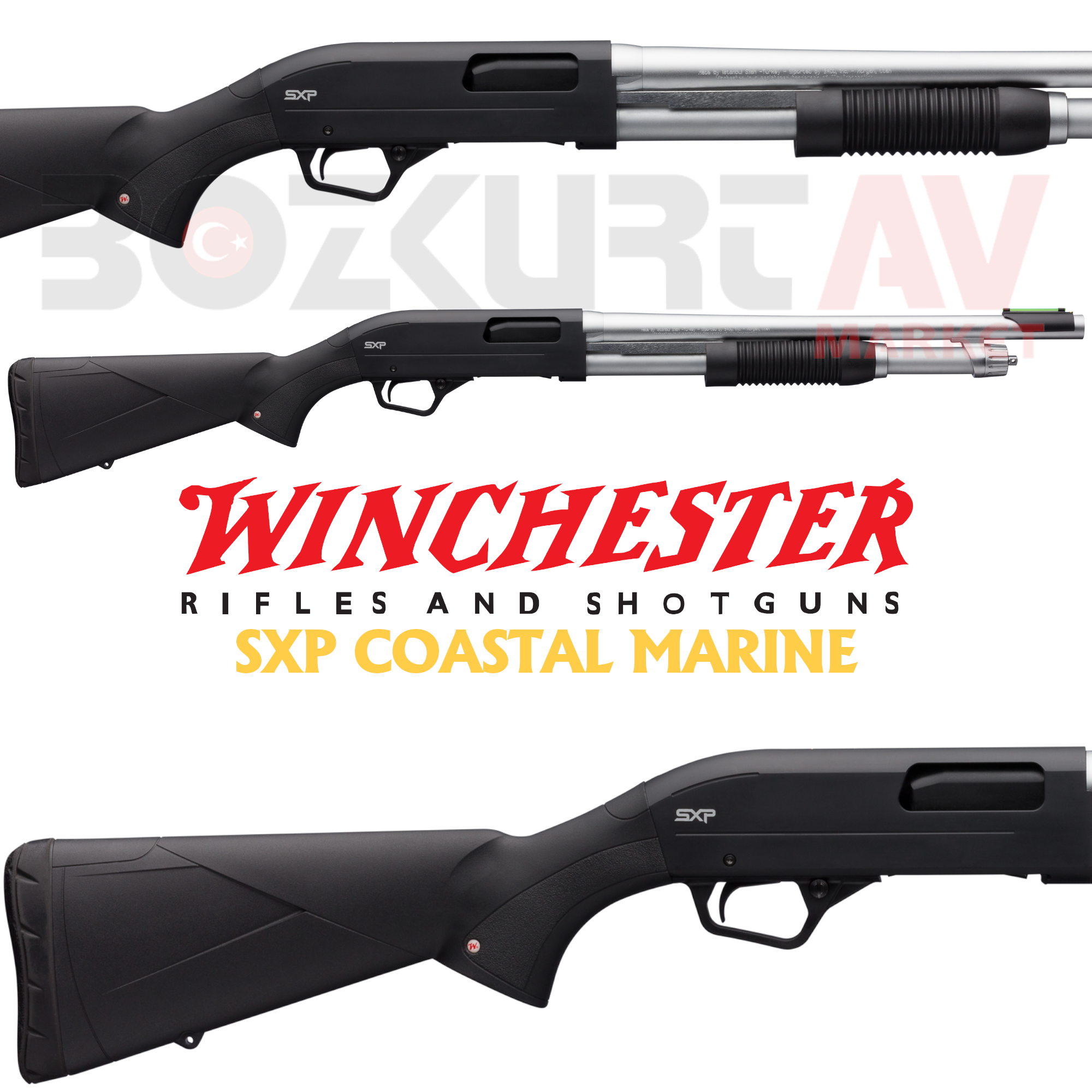 Winchester SXP Defender Coastal Marine Pompalı Av Tüfeği