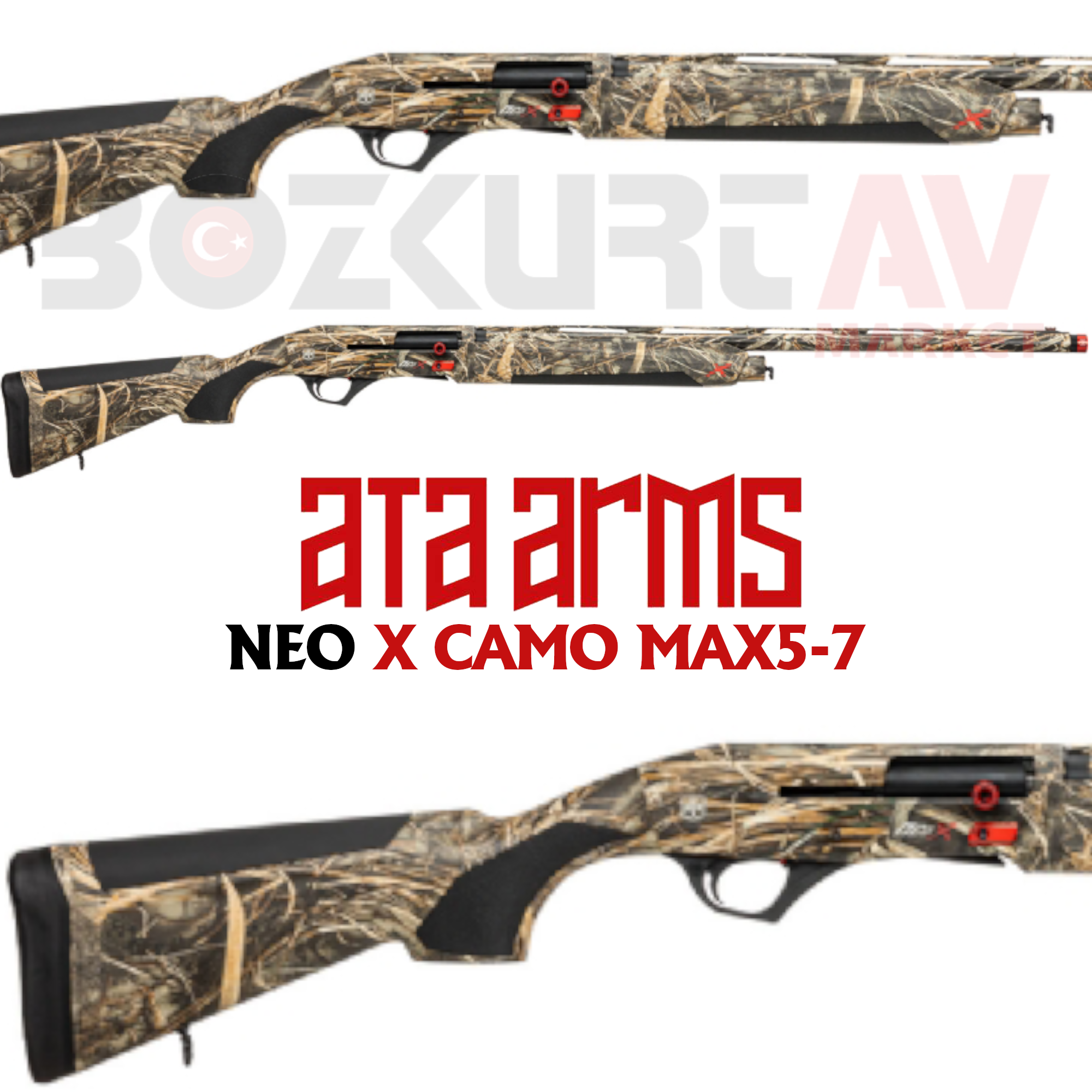 En ucuz Ata Arms Neo X Camo MAX5-7 Otomatik Av Tüfeği Bozkurtav