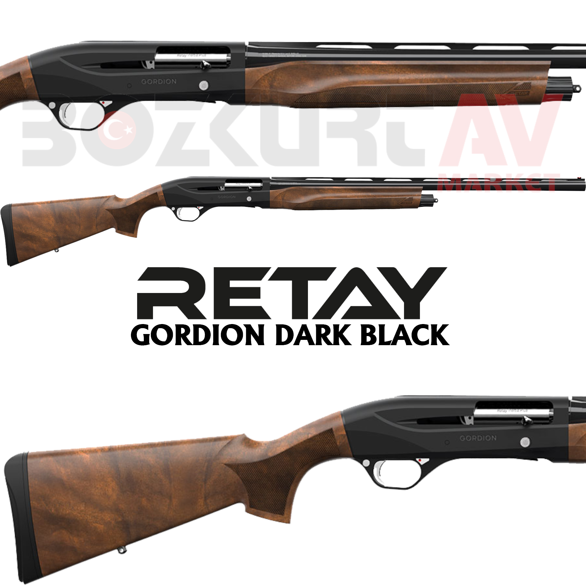 Retay Arms Gordion Dark Black Otomatik Av Tüfeği
