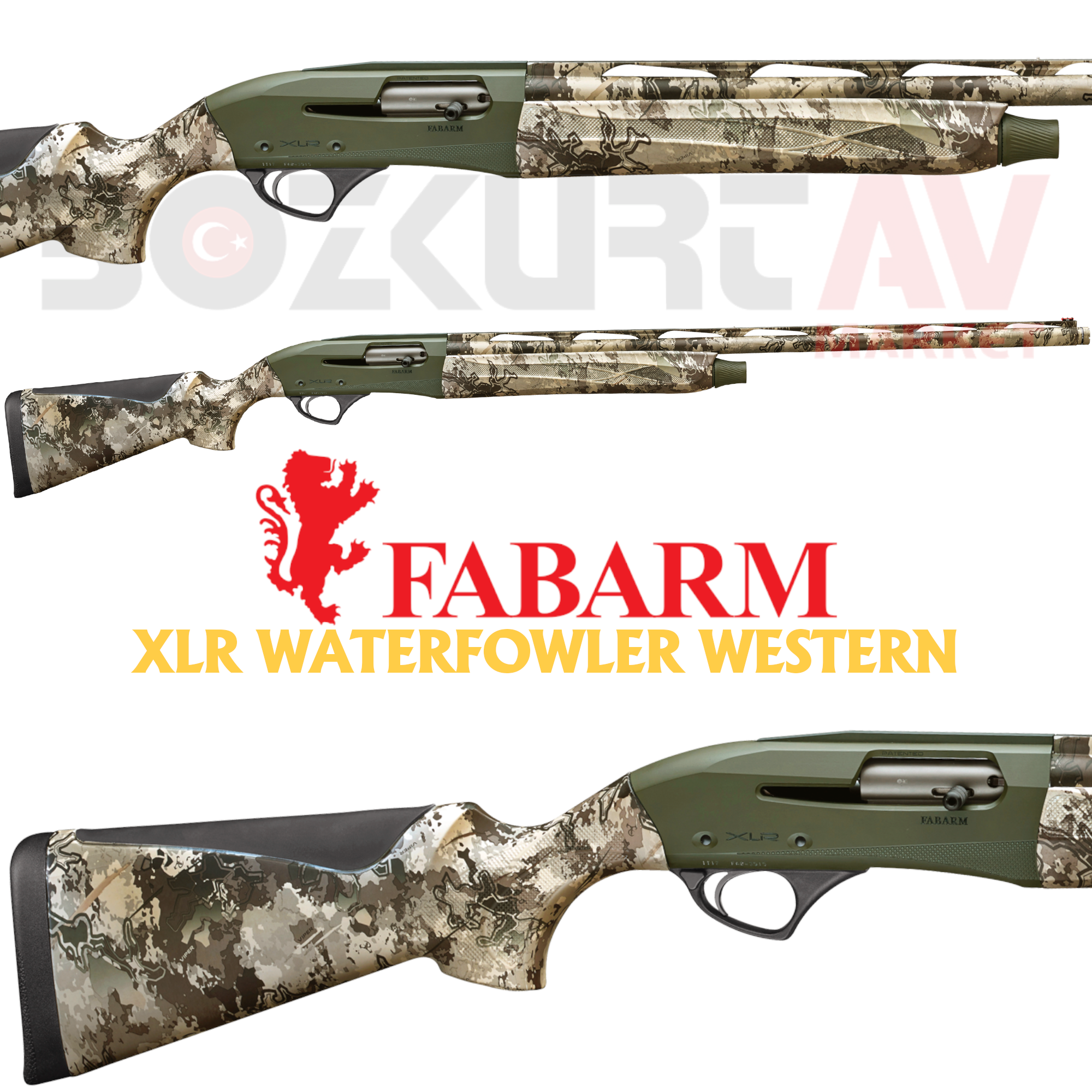 Fabarm XLR WATERFOWLER WESTERN Otomatik Av Tüfeği