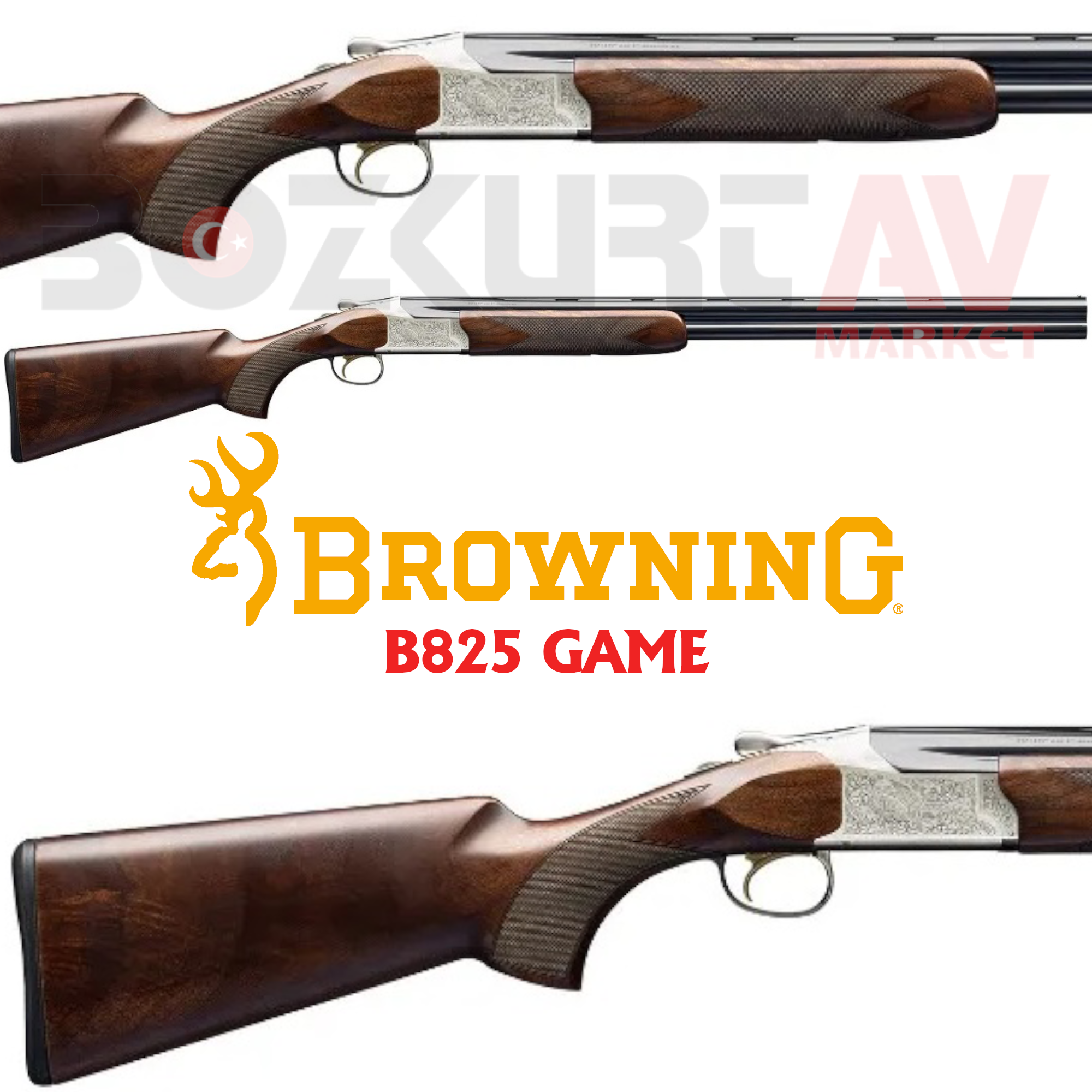 Browning B825 Game Süperpoze Av Tüfeği
