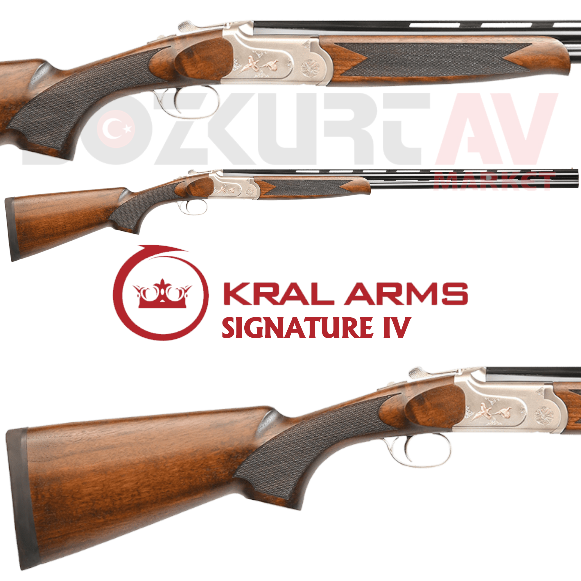 Kral Arms Signature IV Ördek Süperpoze Av Tüfeği (EJEKTÖRLÜ)