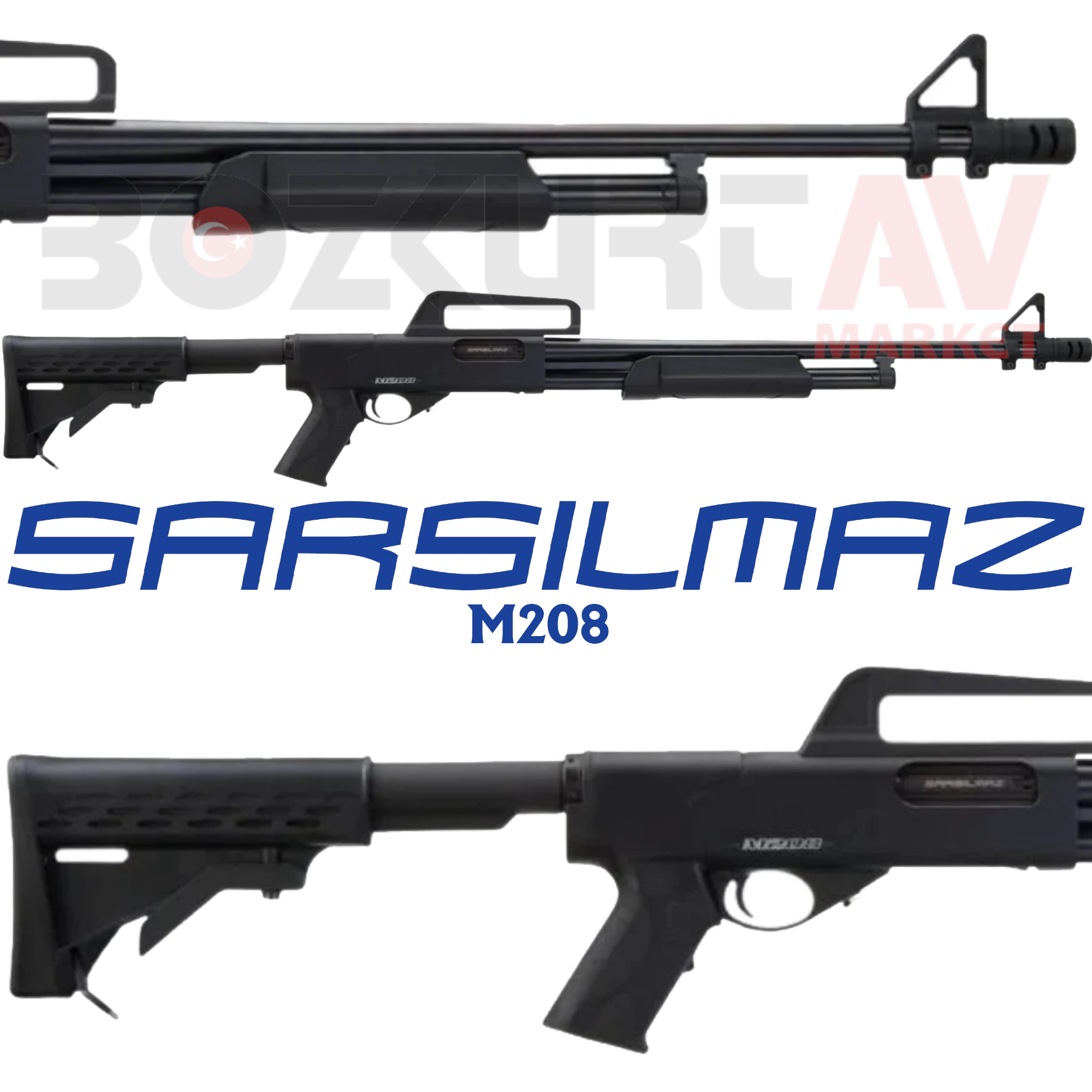 Sarsılmaz M208 Pompalı Av Tüfeği