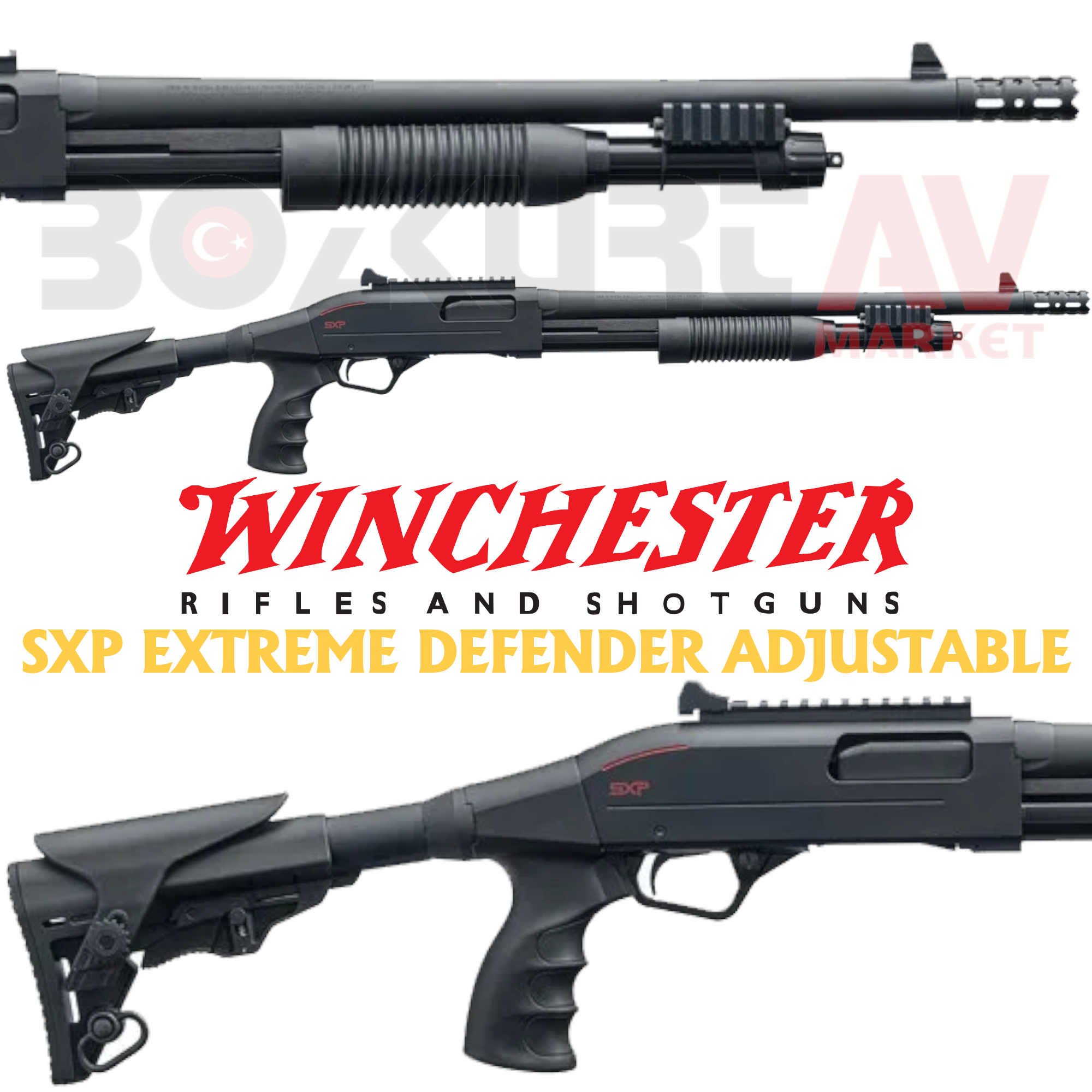 Winchester SXP Extreme Defender Adjustable Pompalı Av Tüfeği