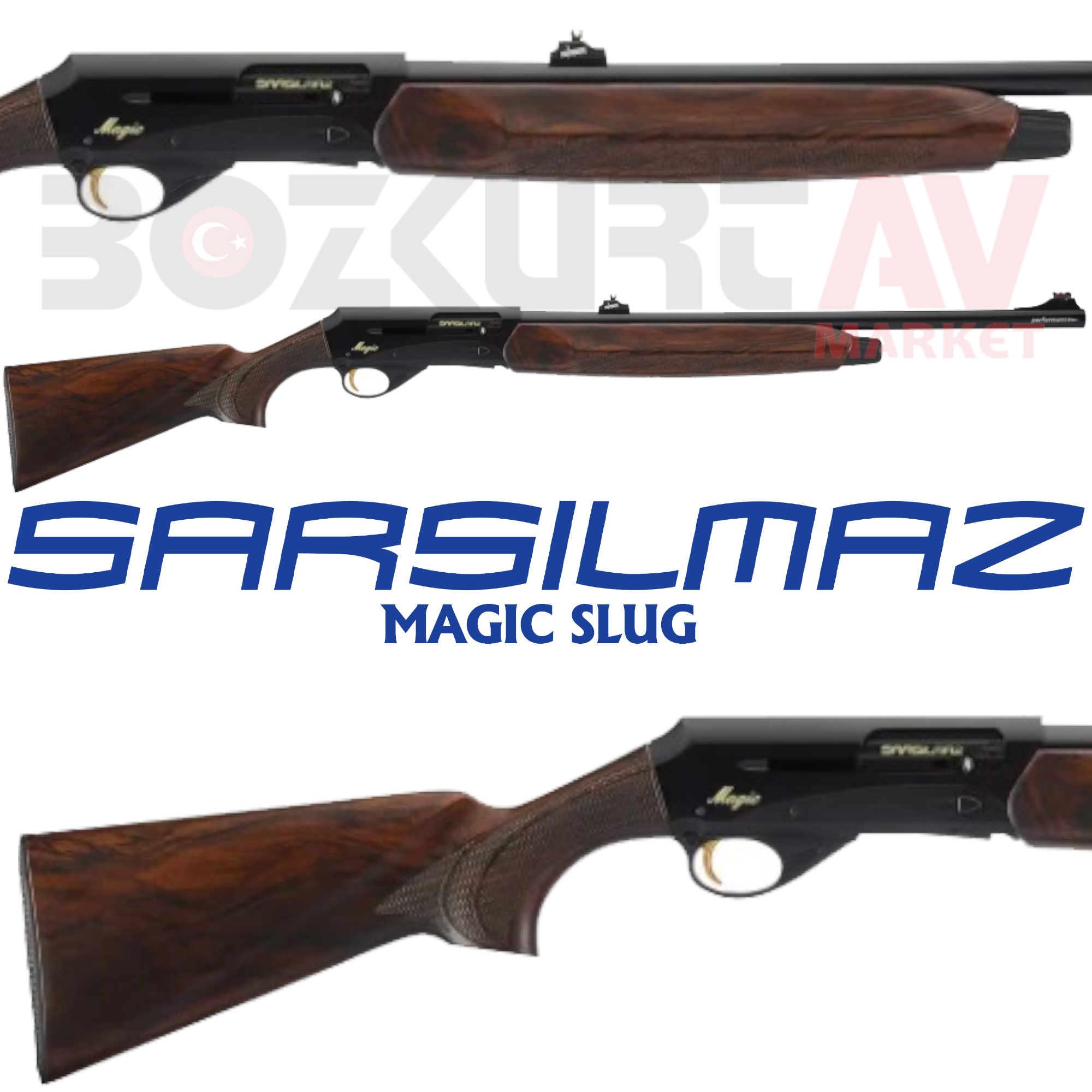 Sarsılmaz Magic Slug Otomatik Av Tüfeği