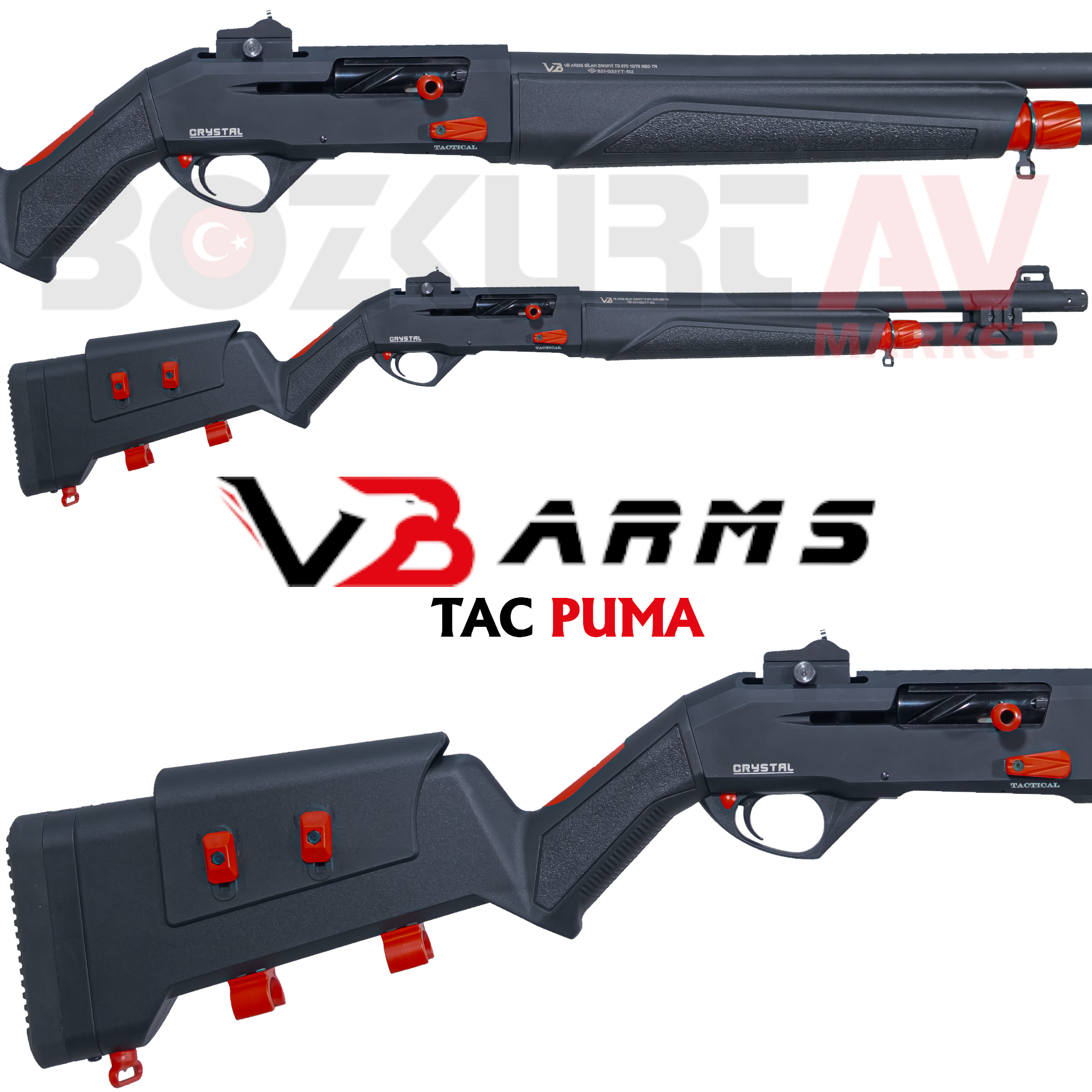 Crystal Tac Puma Otomatik Av Tüfeği