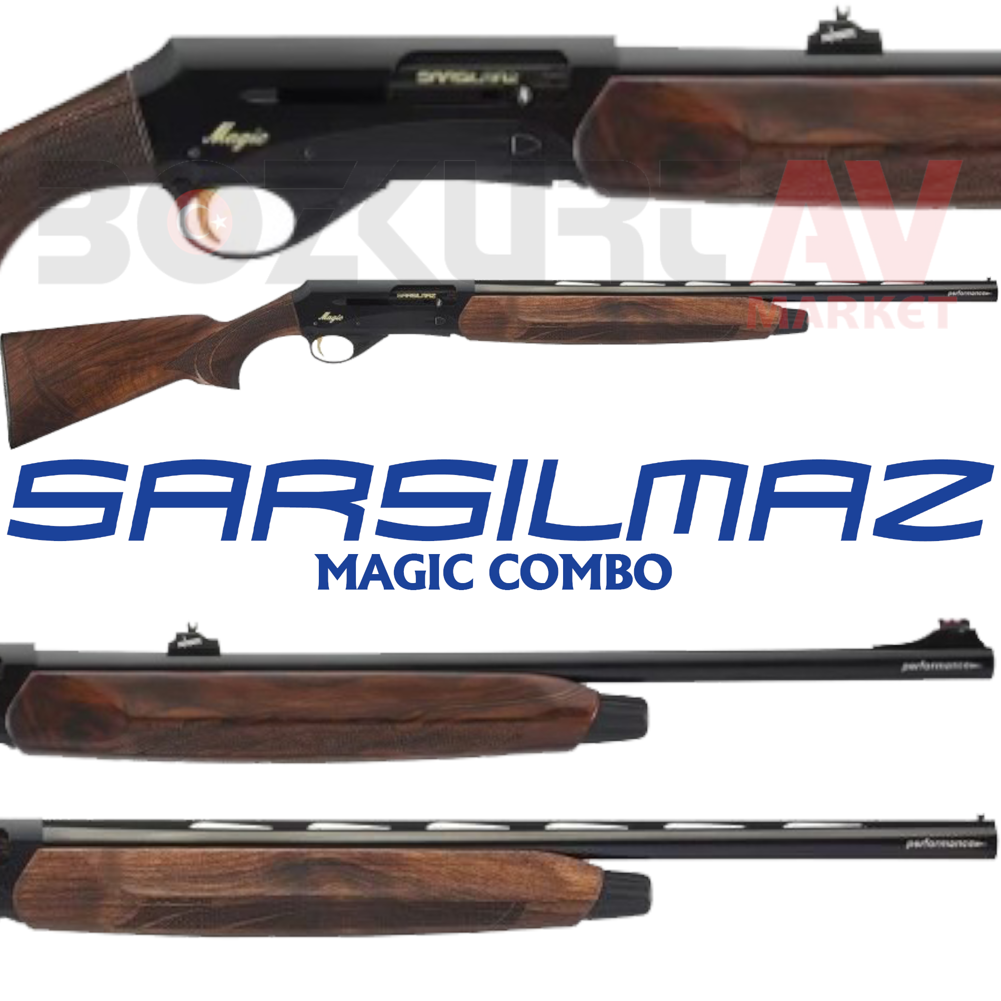 Sarsılmaz Magic Combo Otomatik Av Tüfeği