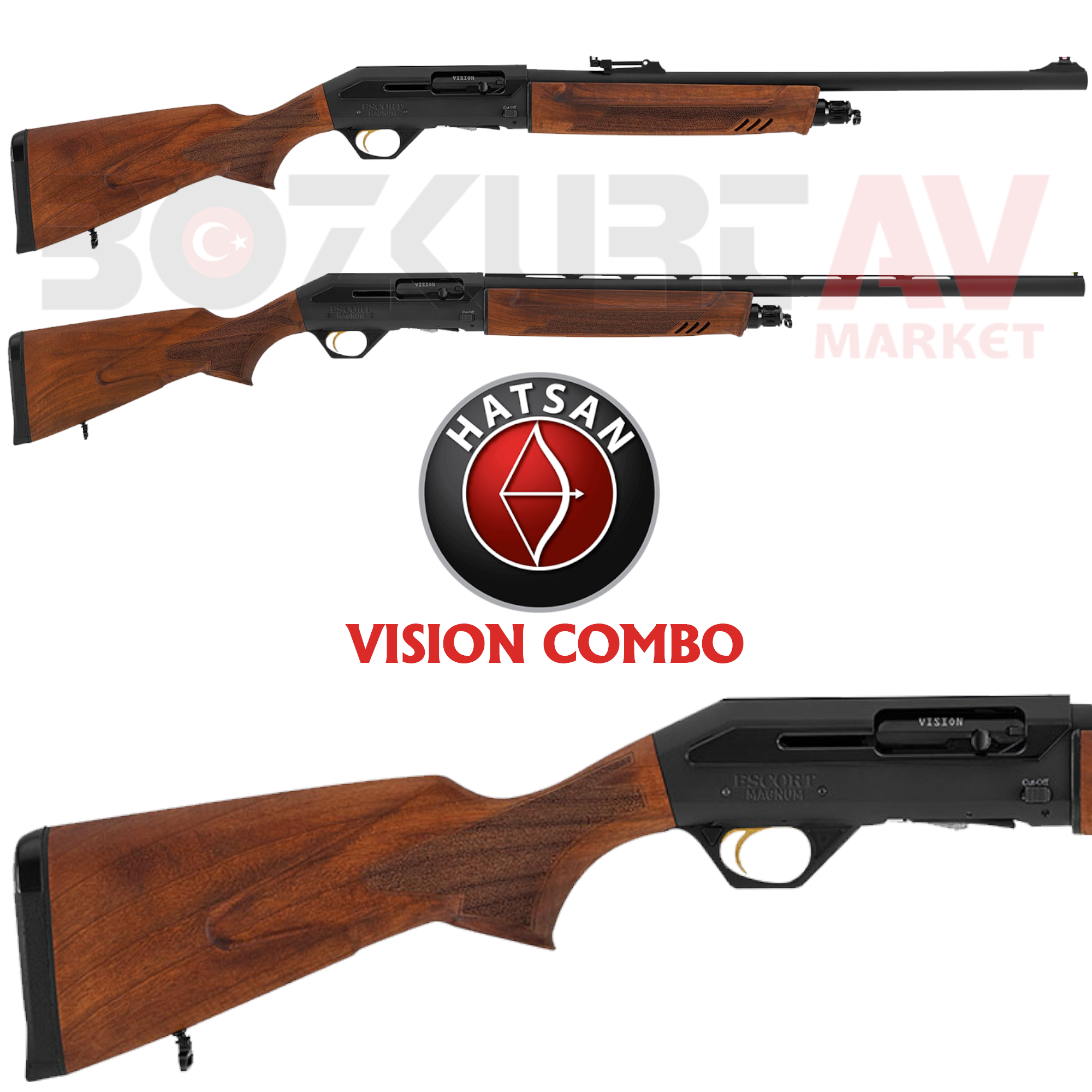 Hatsan Escort Magnum Vision W COMBO Otomatik Av Tüfeği