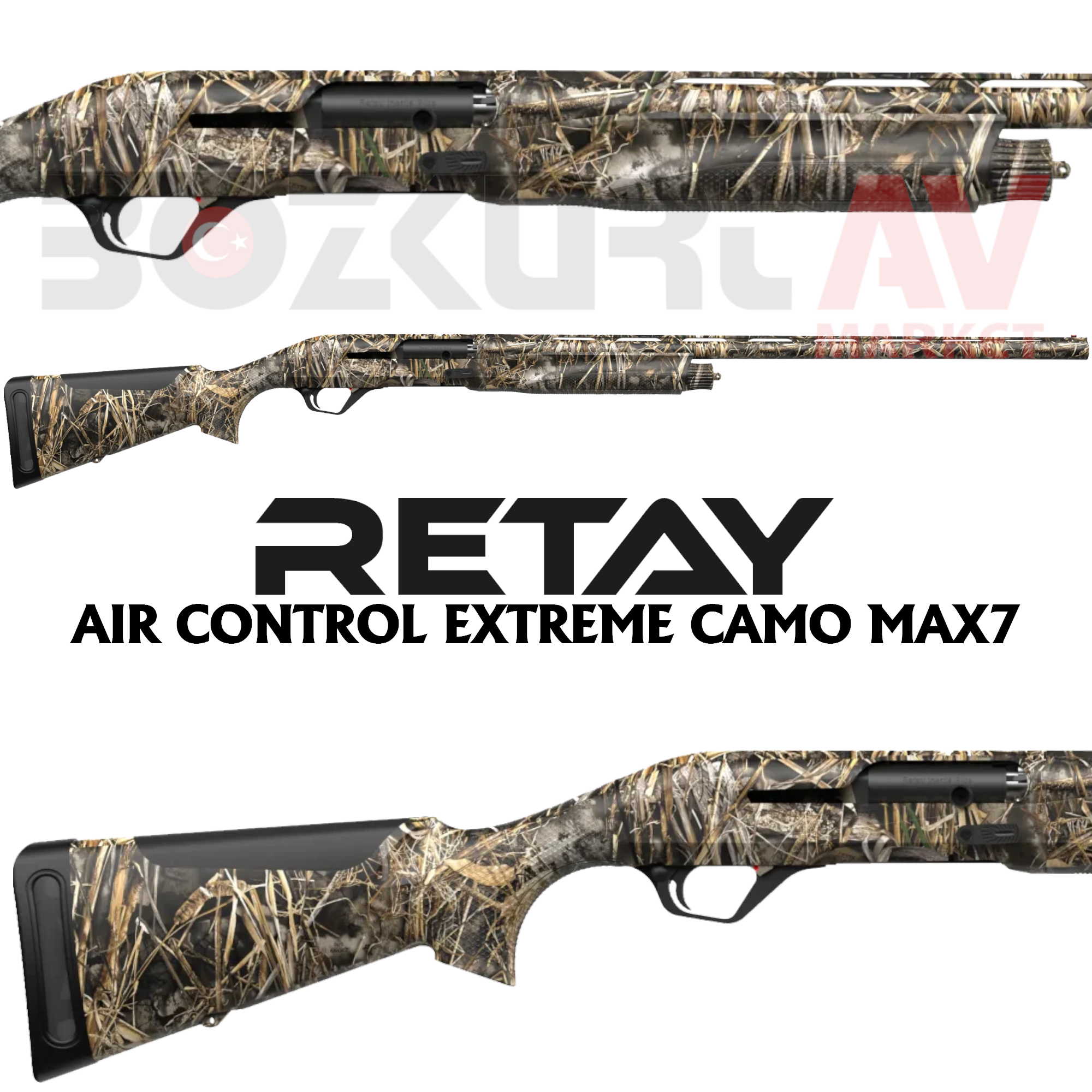 Retay Arms Air Control Extreme Camo MAX7 Otomatik Av Tüfeği