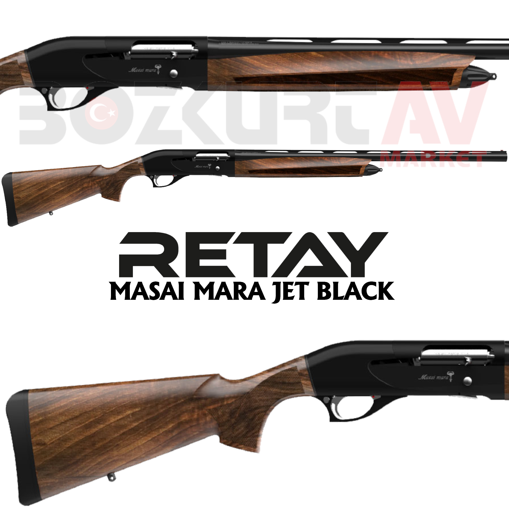Retay Arms Masai Mara Jet Black Otomatik Av Tüfeği