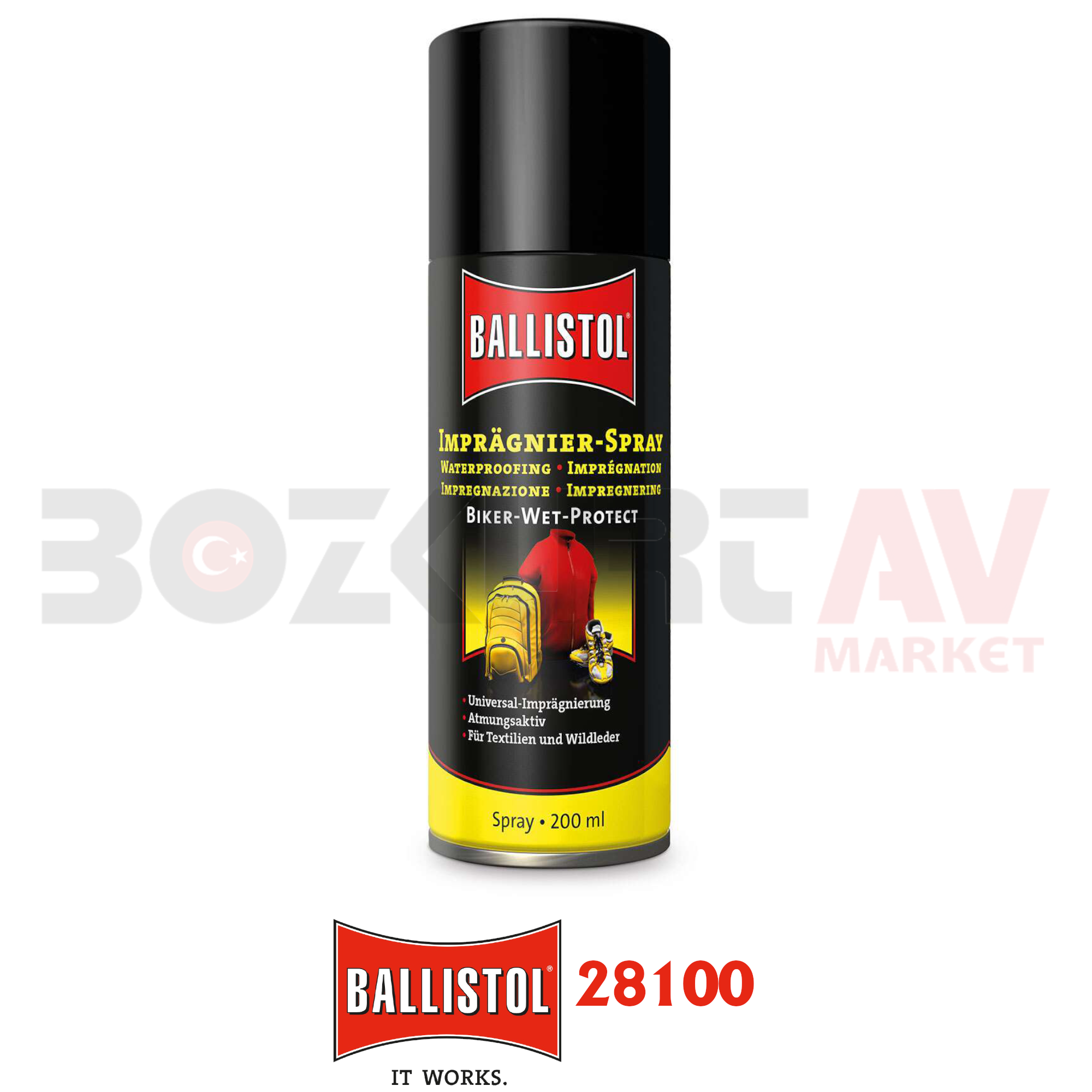 Ballistol Biker-Wet-Protect 200 ml Su Yalıtım Spreyi
