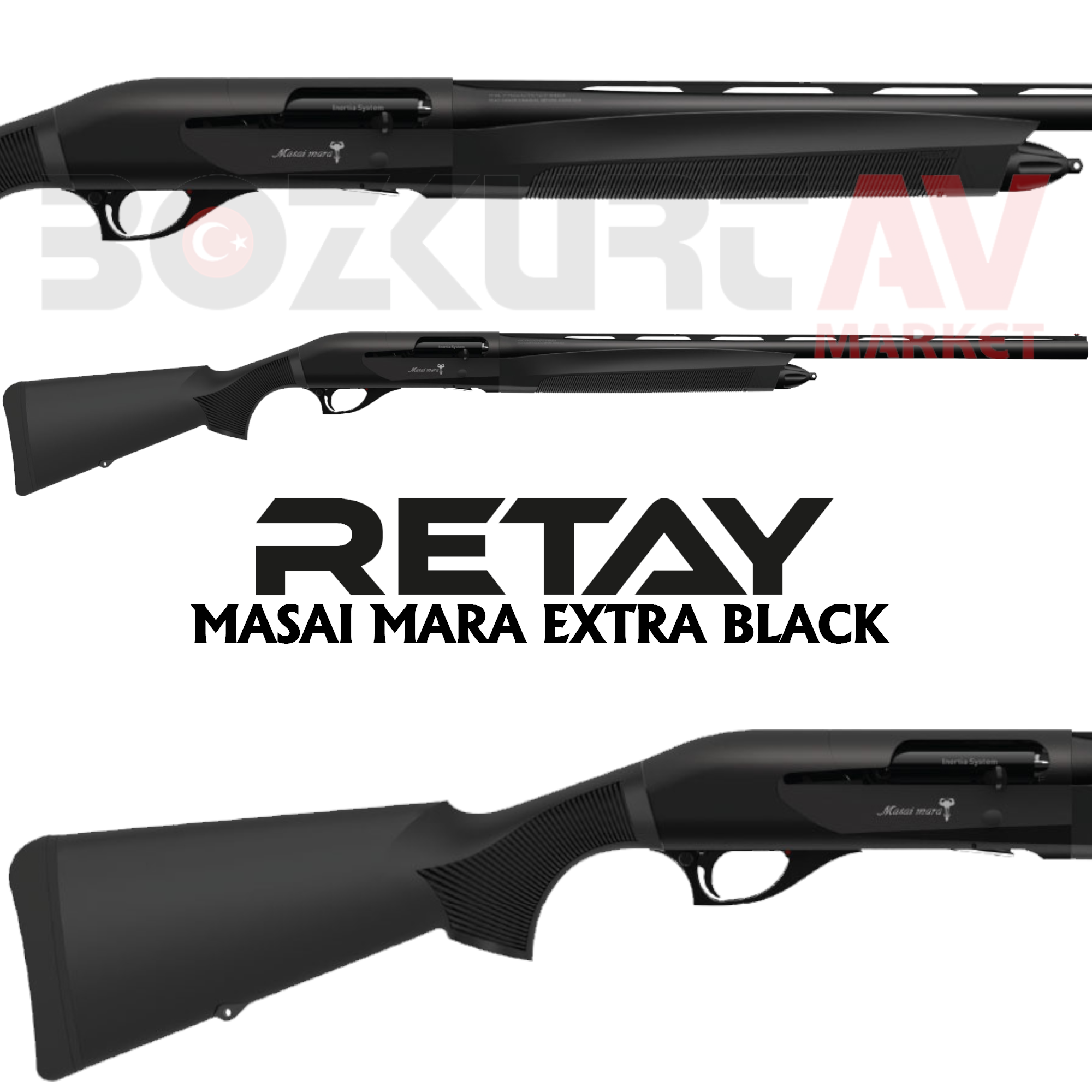 Retay Arms Masai Mara Extra Black Otomatik Av Tüfeği