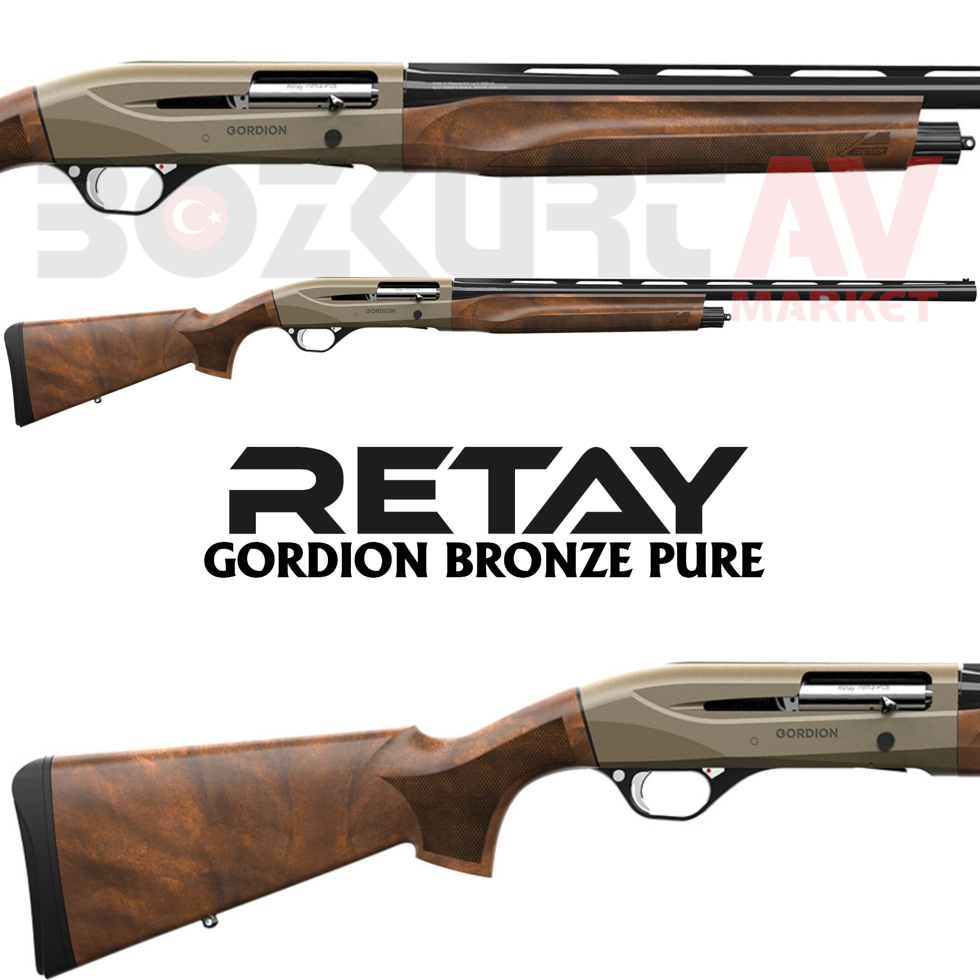 Retay Arms Gordion Bronze Pure Otomatik Av Tüfeği