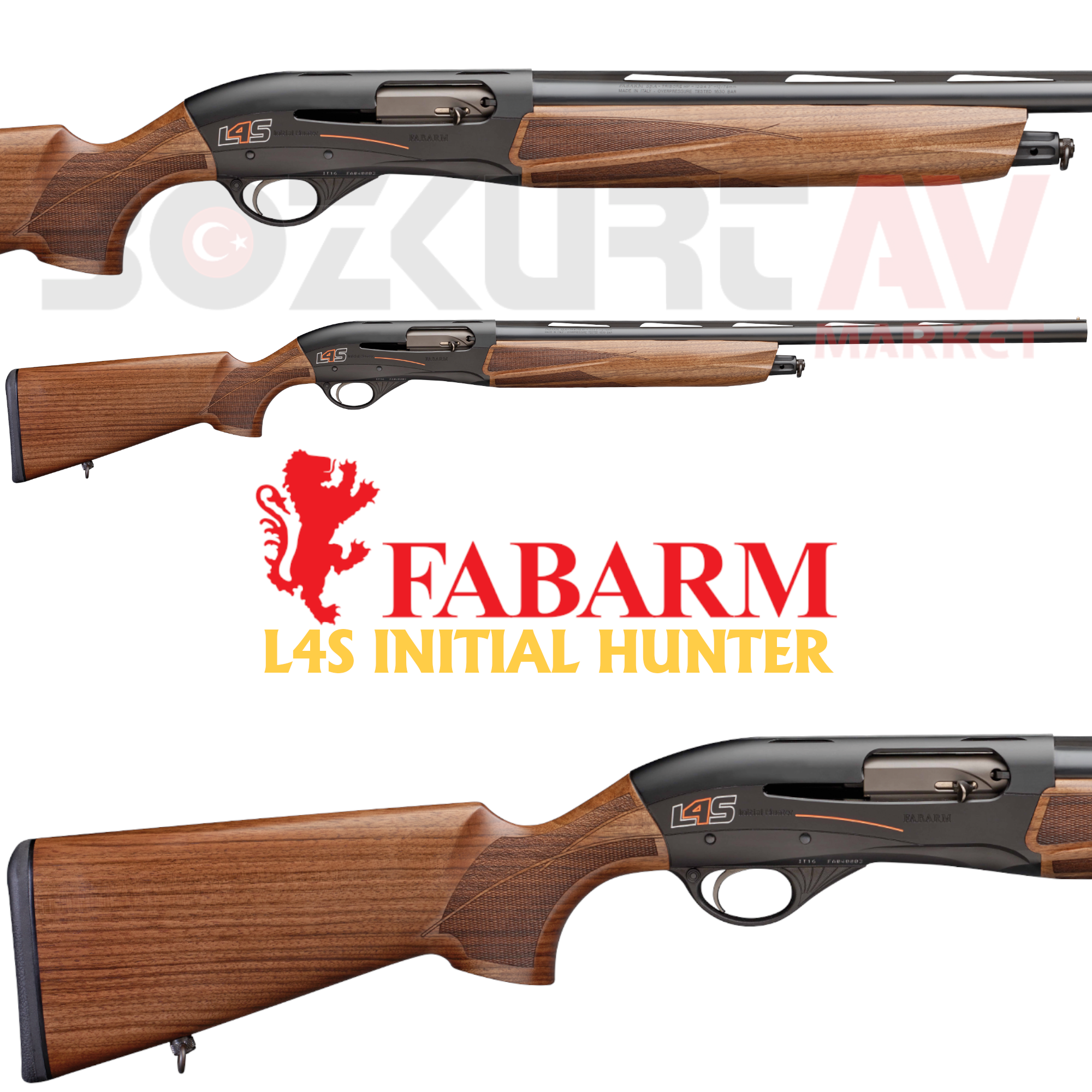 Fabarm L4S INITIAL HUNTER Otomatik Av Tüfeği