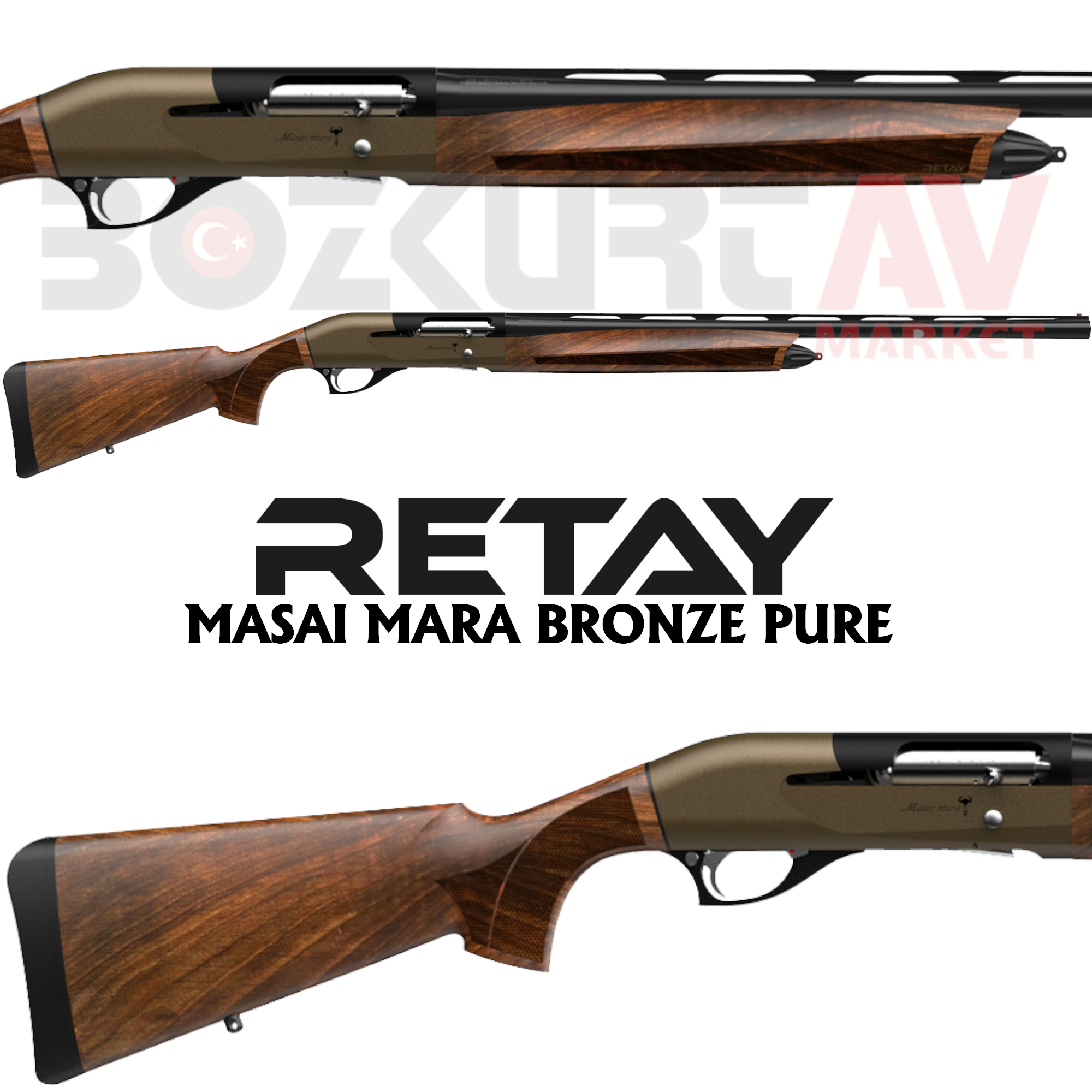 Retay Arms Masai Mara Bronze Pure Otomatik Av Tüfeği