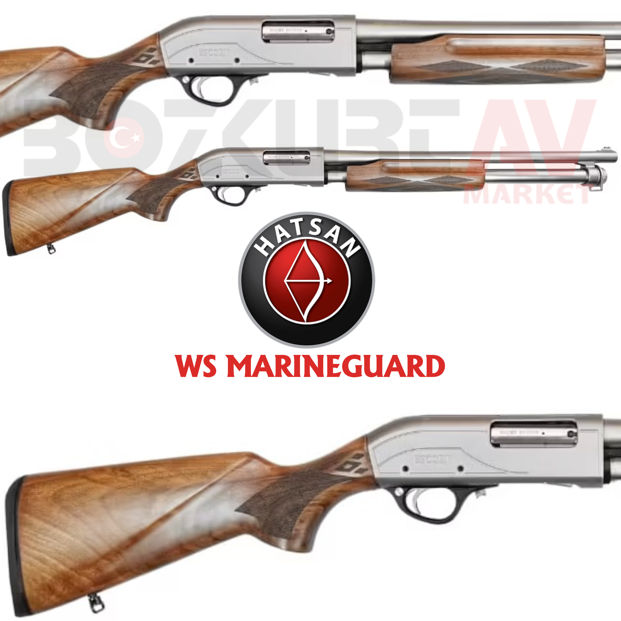 Hatsan Escort Magnum WS MarineGuard Pompalı Av Tüfeği
