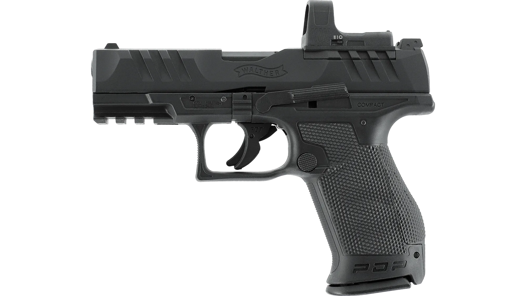 Walther PDP Compact 4" Set Black Blowback Havalı Tabanca