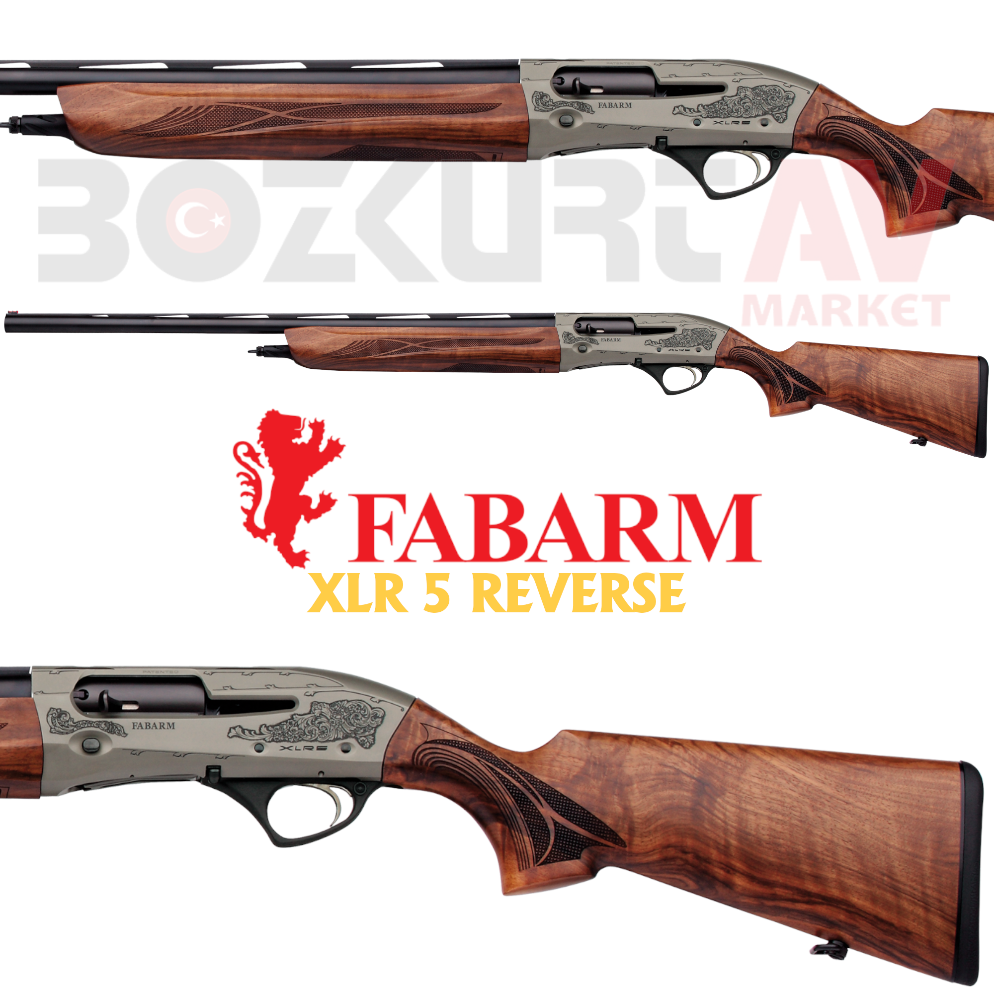 Fabarm XLR 5 REVERSE Otomatik Av Tüfeği (Left Handed)