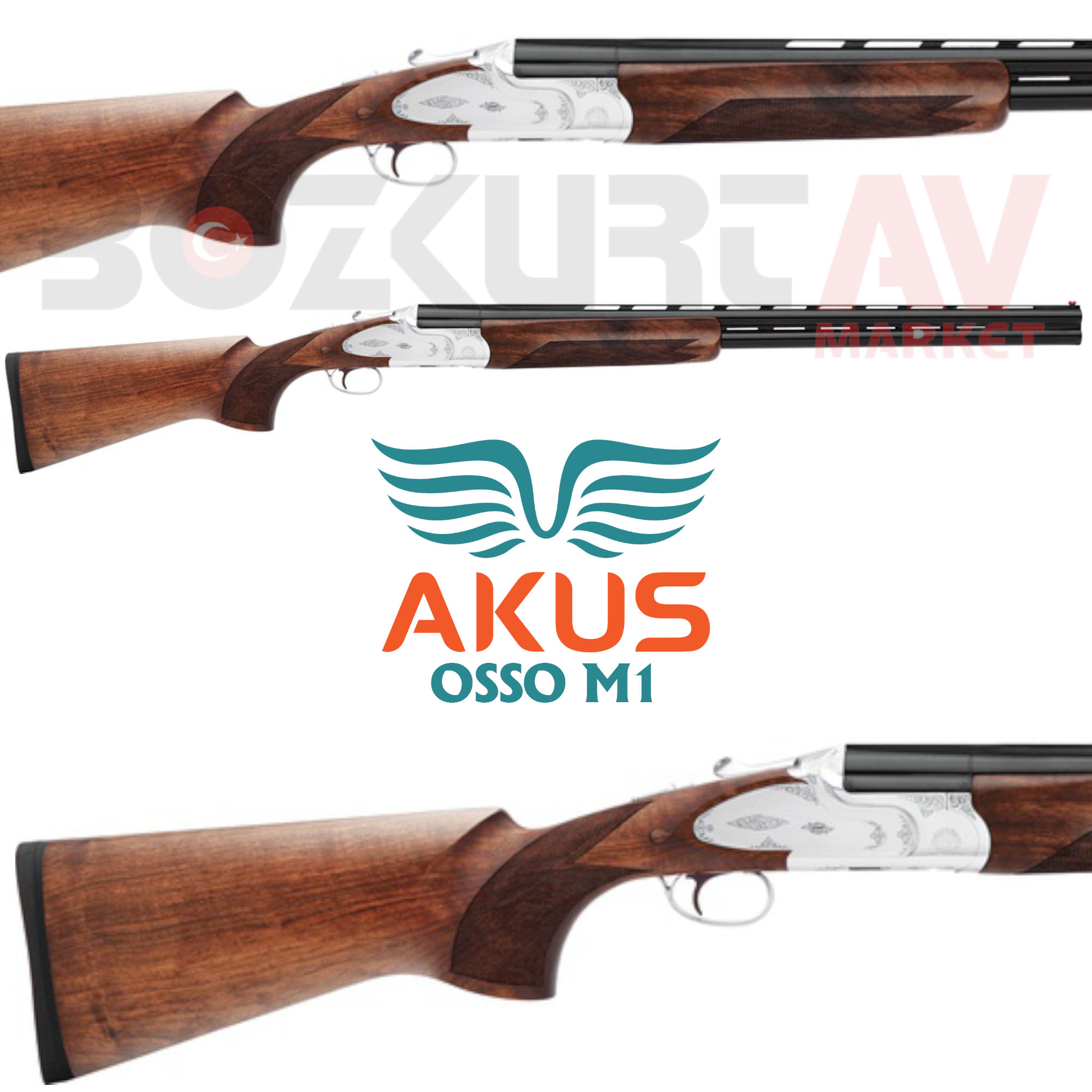 Akus OSSO M1 Skeet Süperpoze Atış Tüfeği