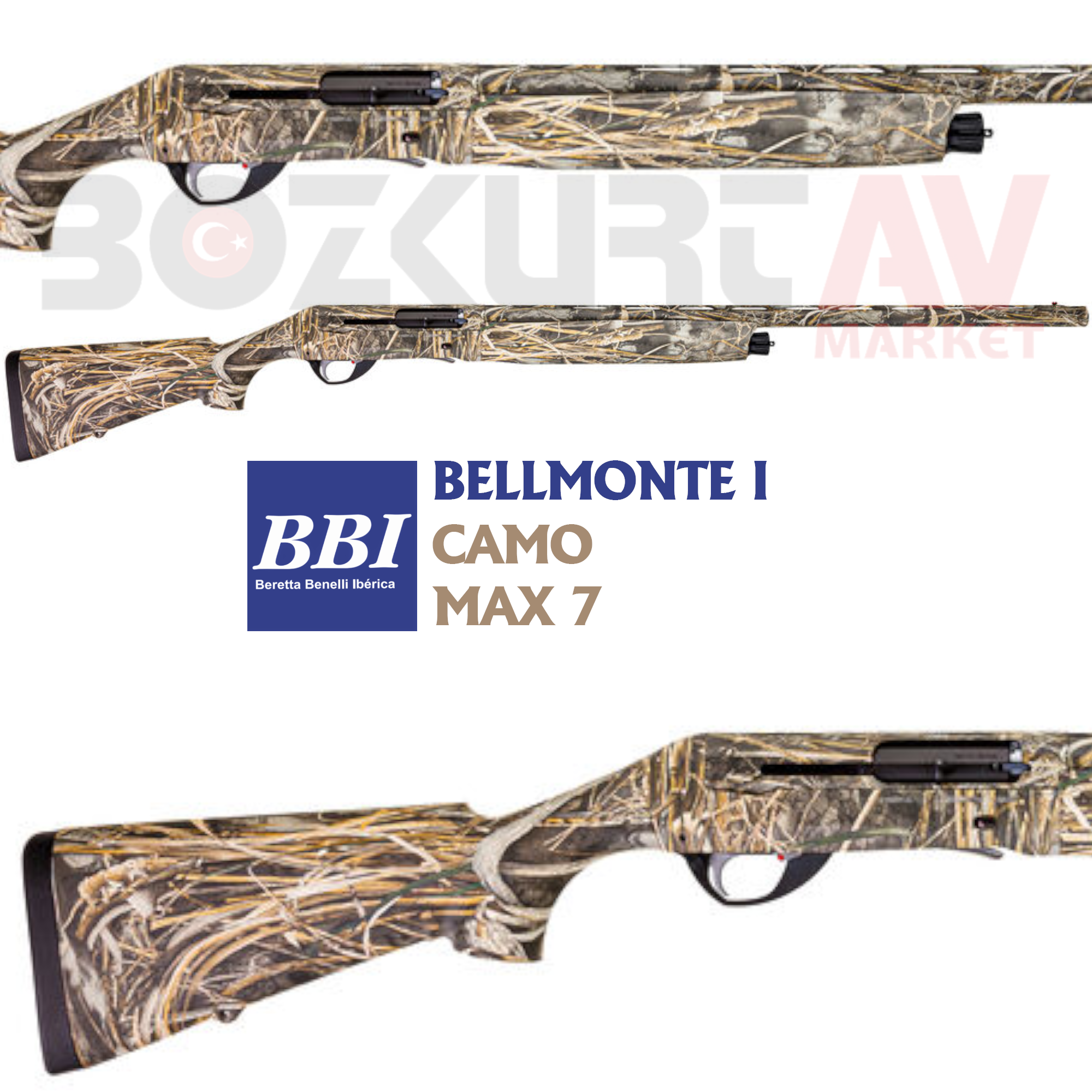 Benelli Bellmonte I Camo MAX 7 Otomatik Av Tüfeği